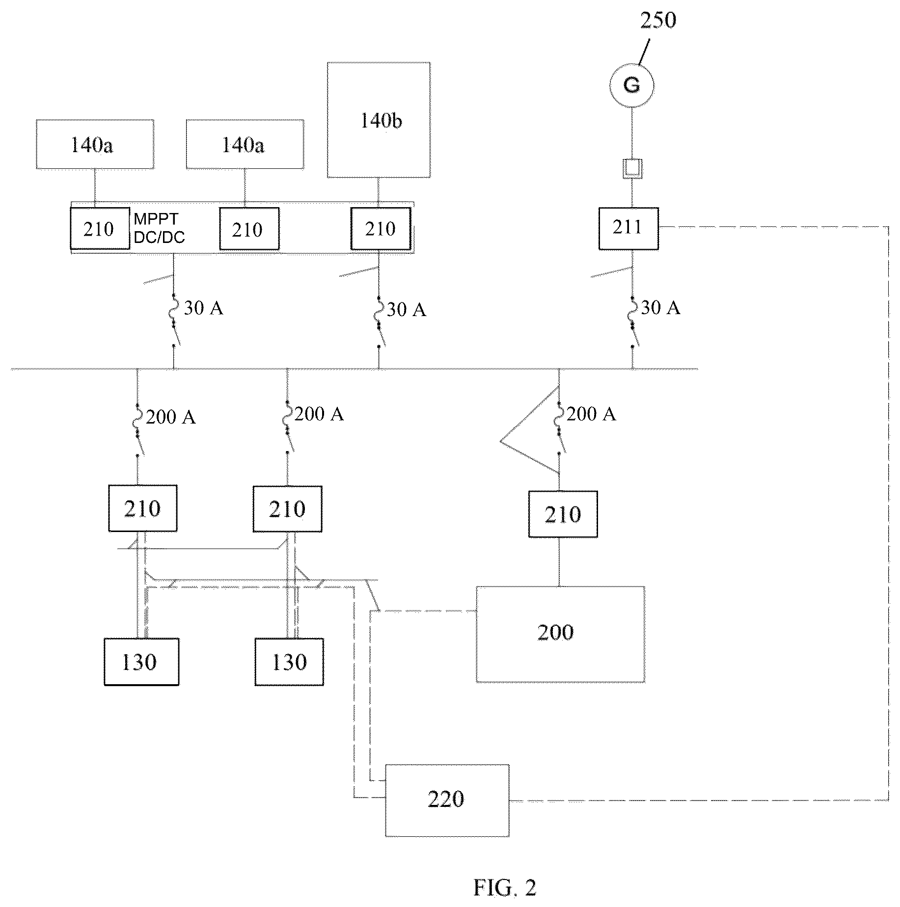 Patent US12576740 Figure 2 – Electric vehicle charging station