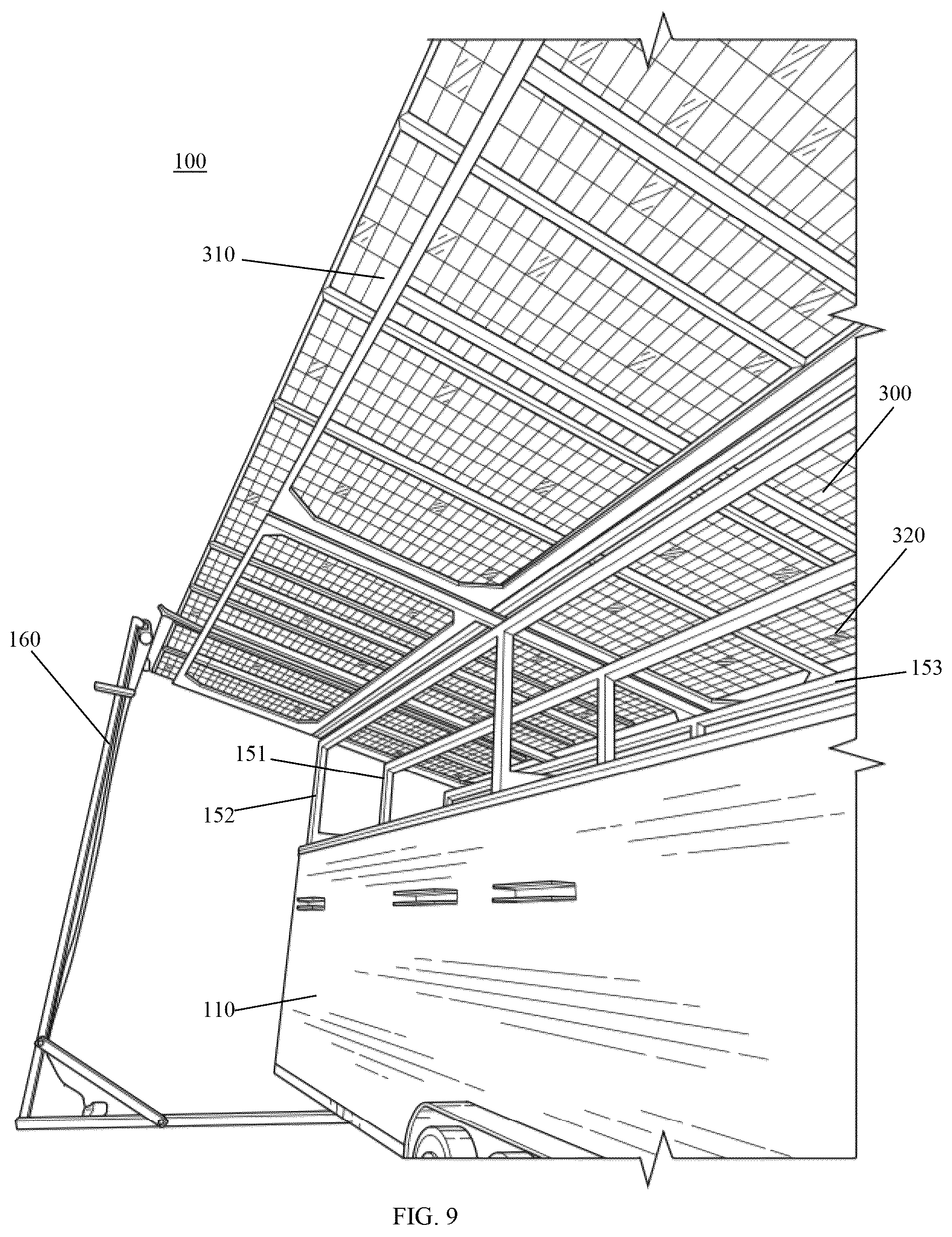 Patent US12576740 Figure 9 – Electric vehicle charging station