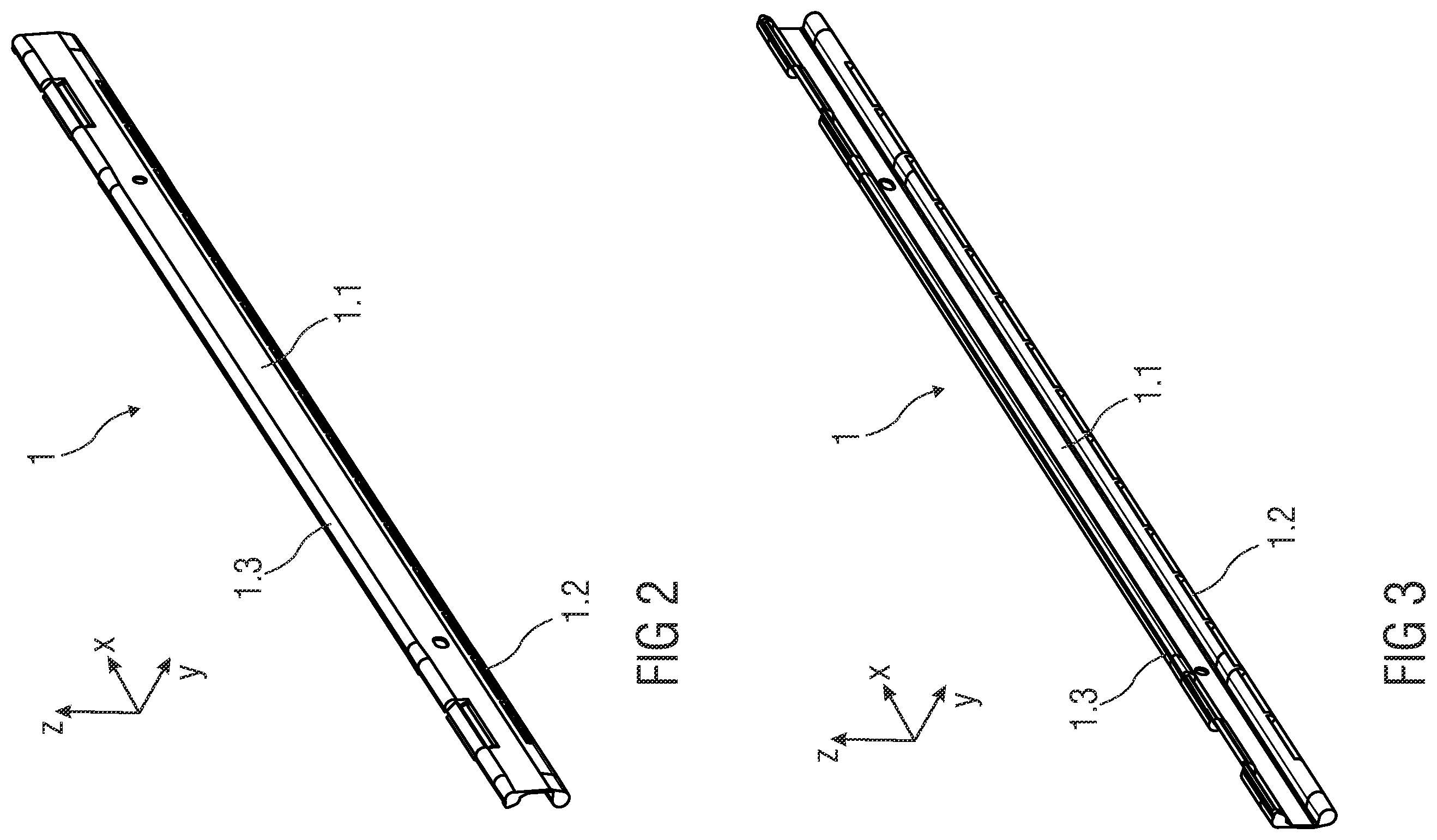 Patent US12576754 Figure 2 – Sliding block for a pair of seat rails, and vehicle seat