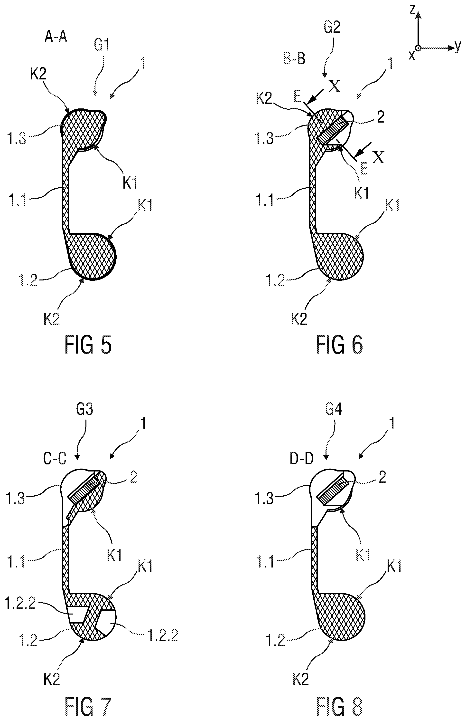 Patent US12576754 Figure 4 – Sliding block for a pair of seat rails, and vehicle seat