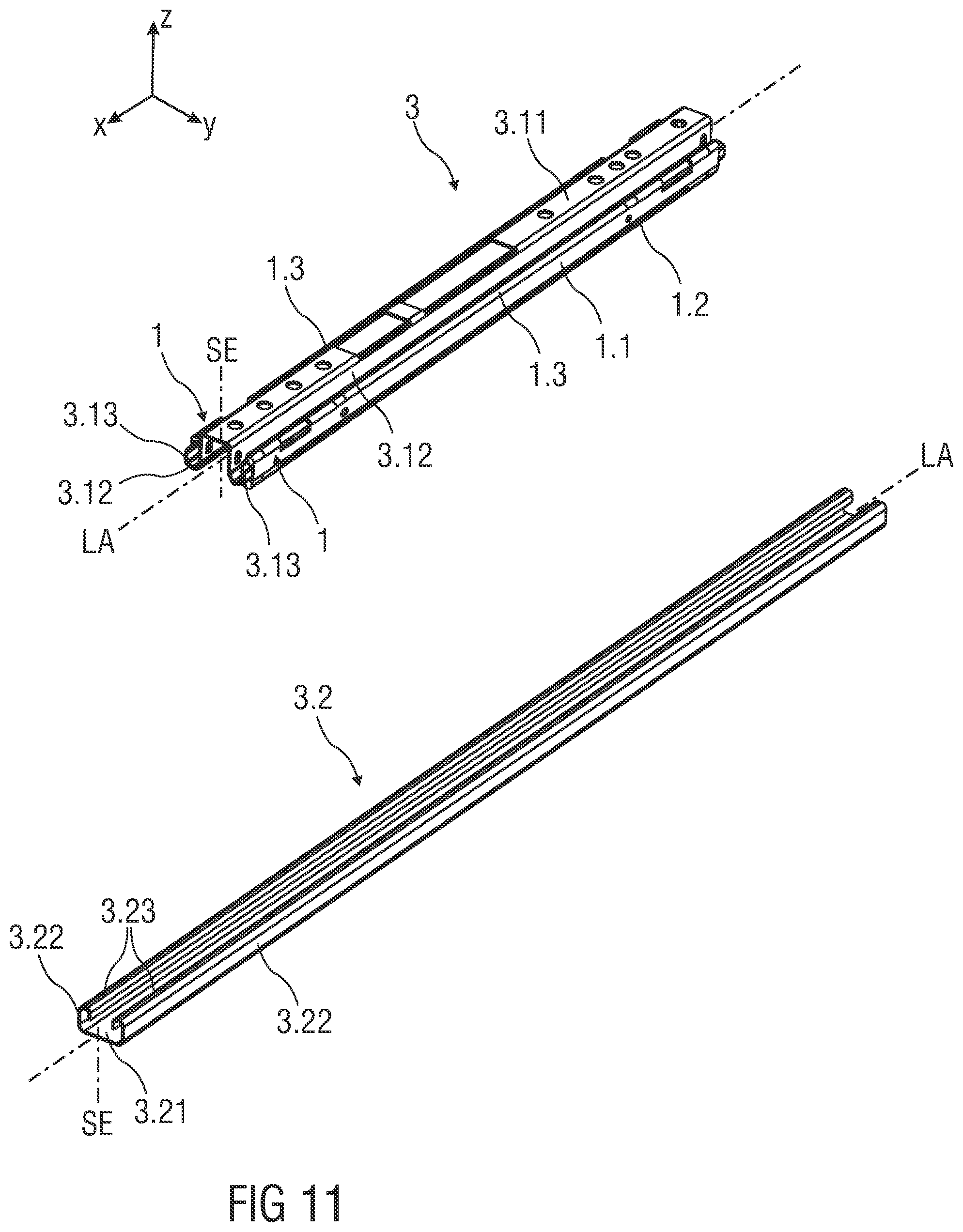 Patent US12576754 Figure 7 – Sliding block for a pair of seat rails, and vehicle seat