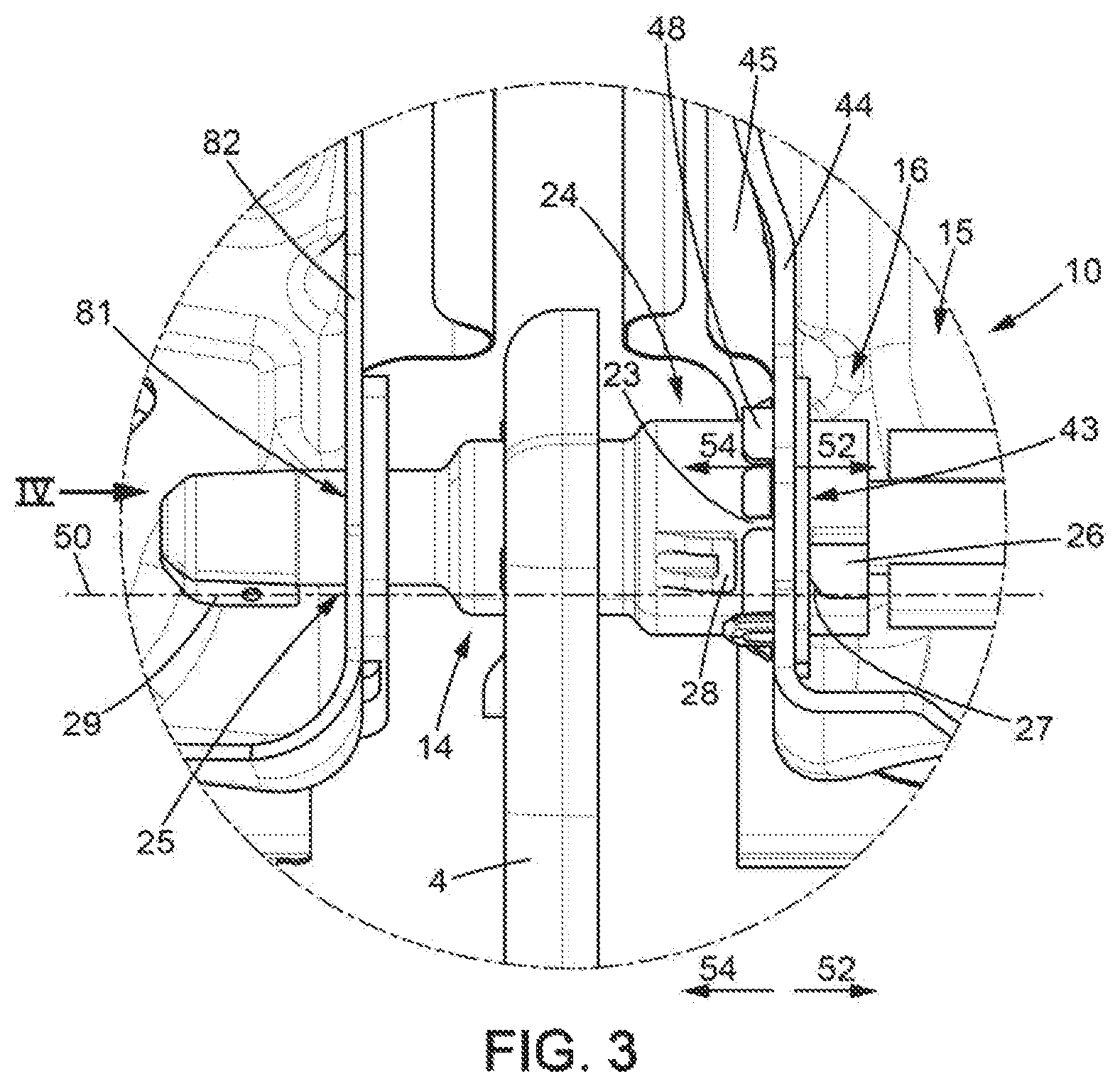 Patent US12576757 Figure 3 – Vehicle seat, for at least two users