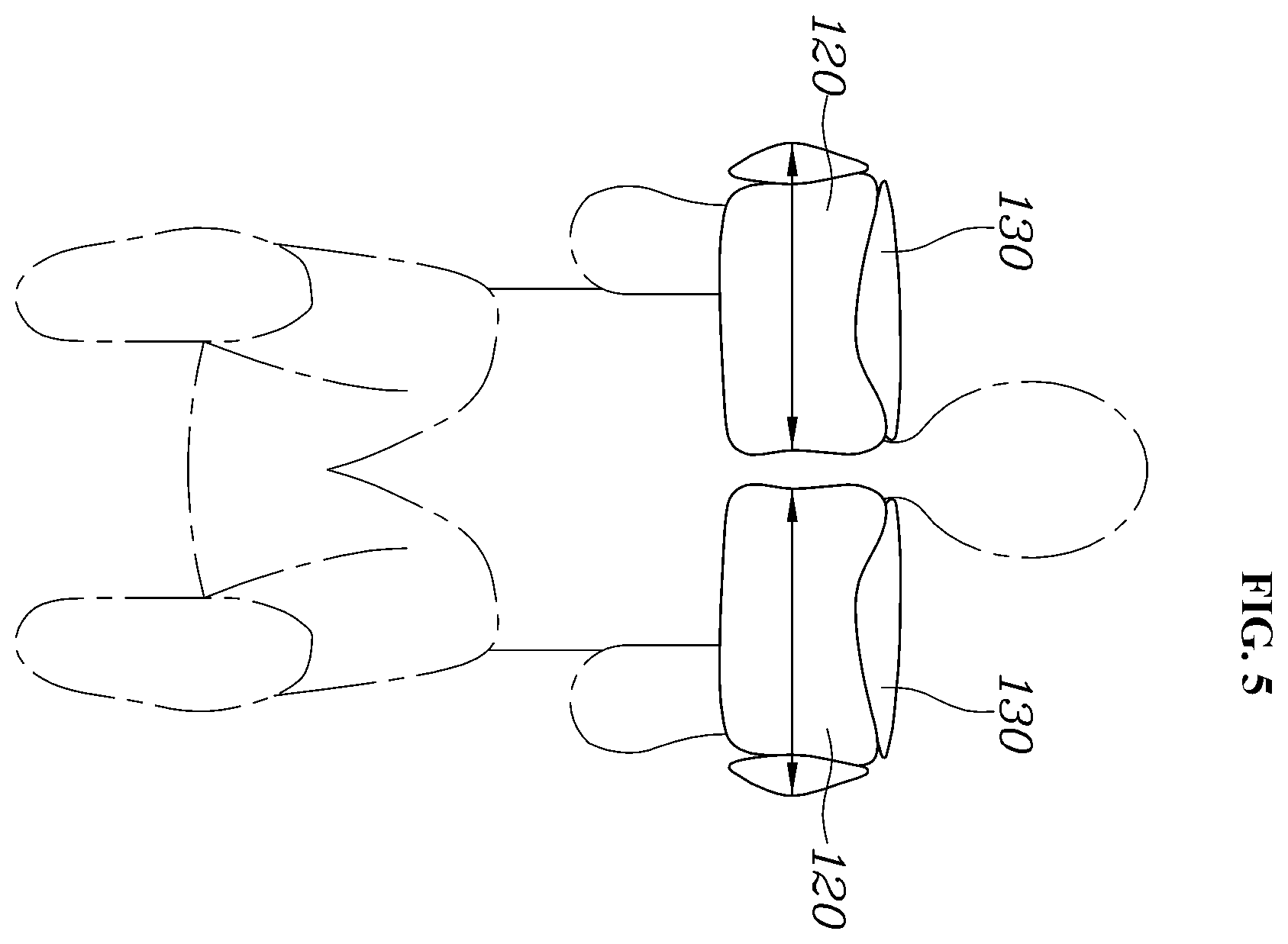 Patent US12576758 Figure 5 – Shoulder airbag and method of controlling deployment thereof