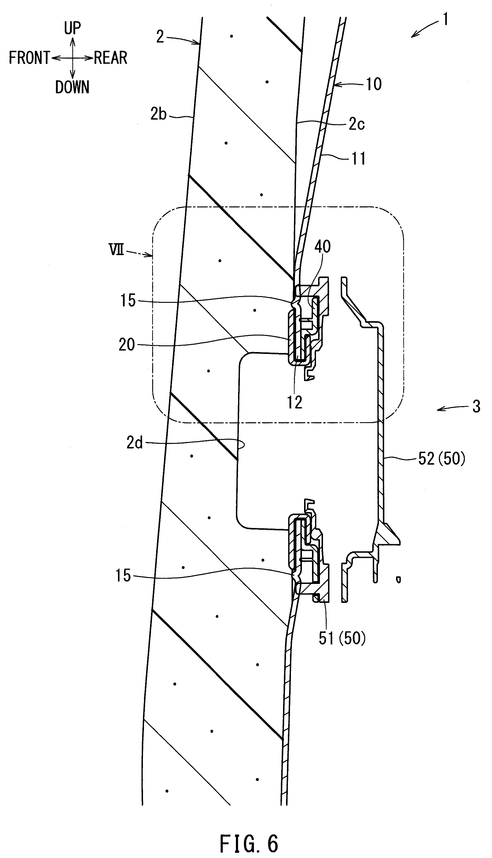 Patent US12576759 Figure 6 – Air conditioning flow channel unit for seat