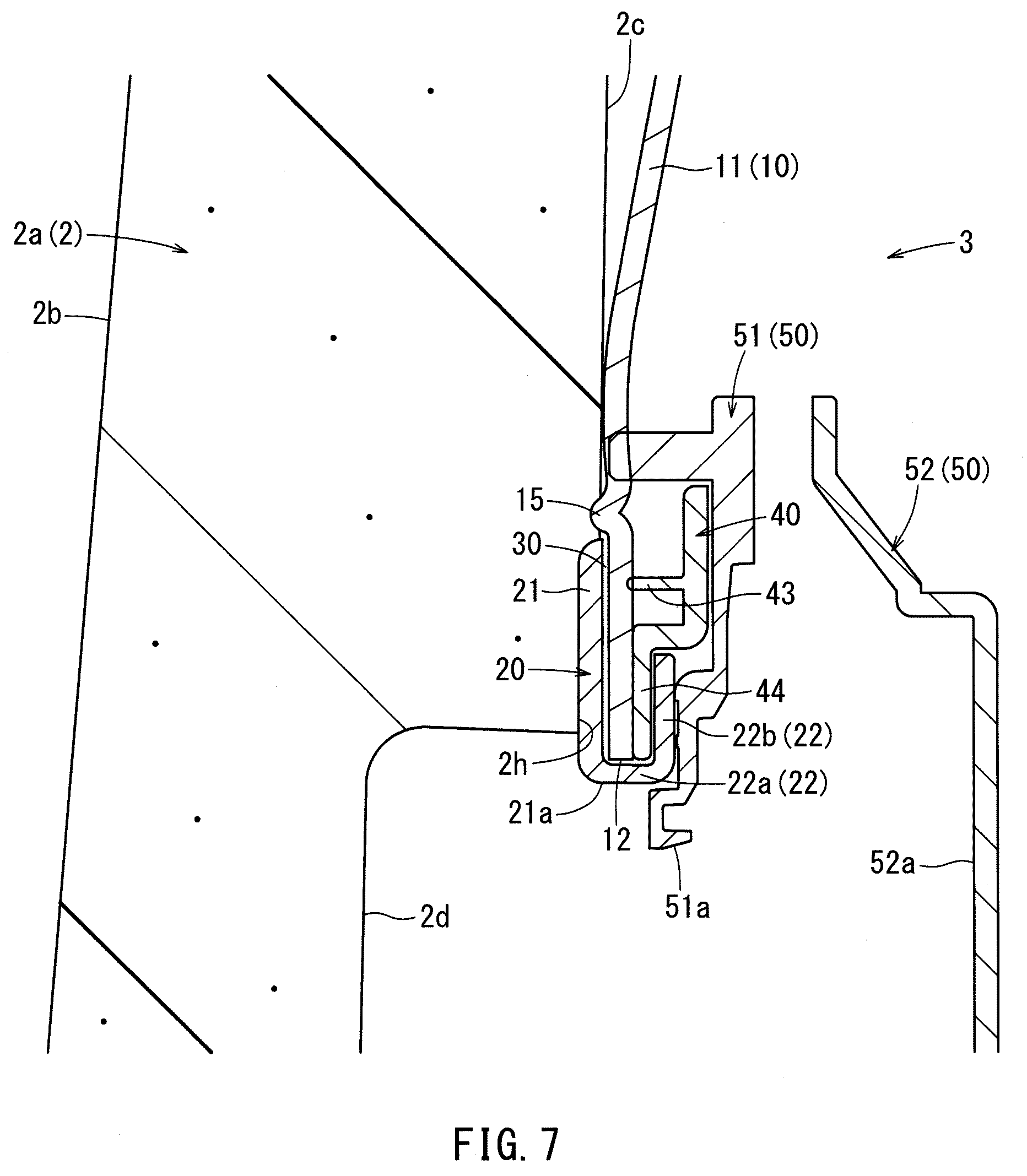 Patent US12576759 Figure 7 – Air conditioning flow channel unit for seat