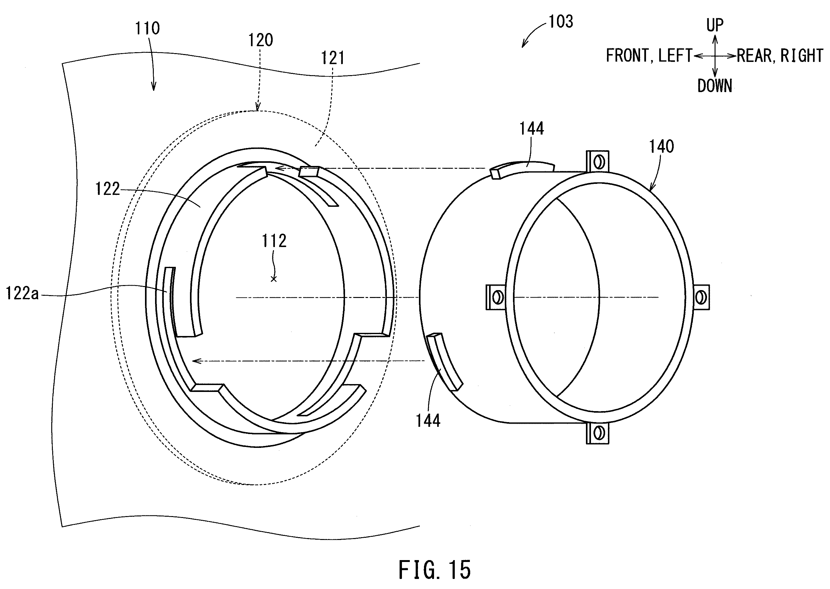Patent US12576759 Figure 14 – Air conditioning flow channel unit for seat