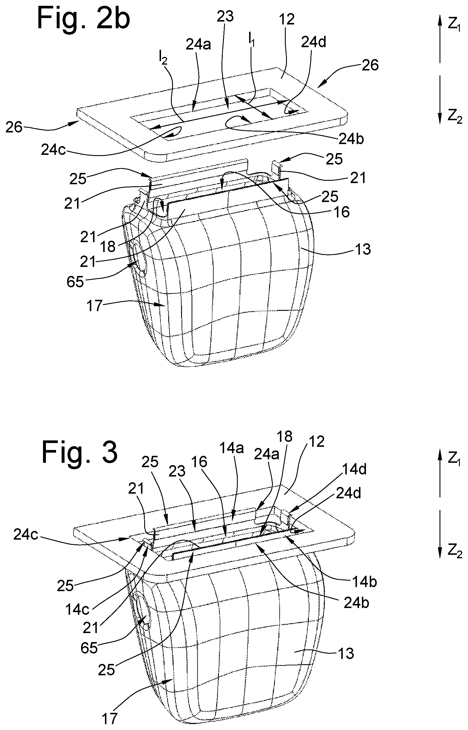Patent US12576760 Figure 3 – Method and device for mounting a headrest for a vehicle seat