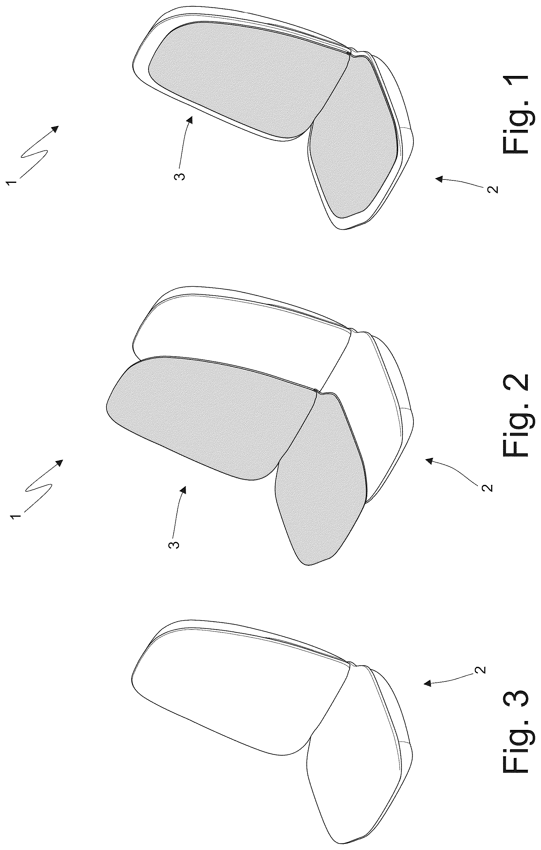 Patent US12576761 Figure 1 – Seat for a vehicle