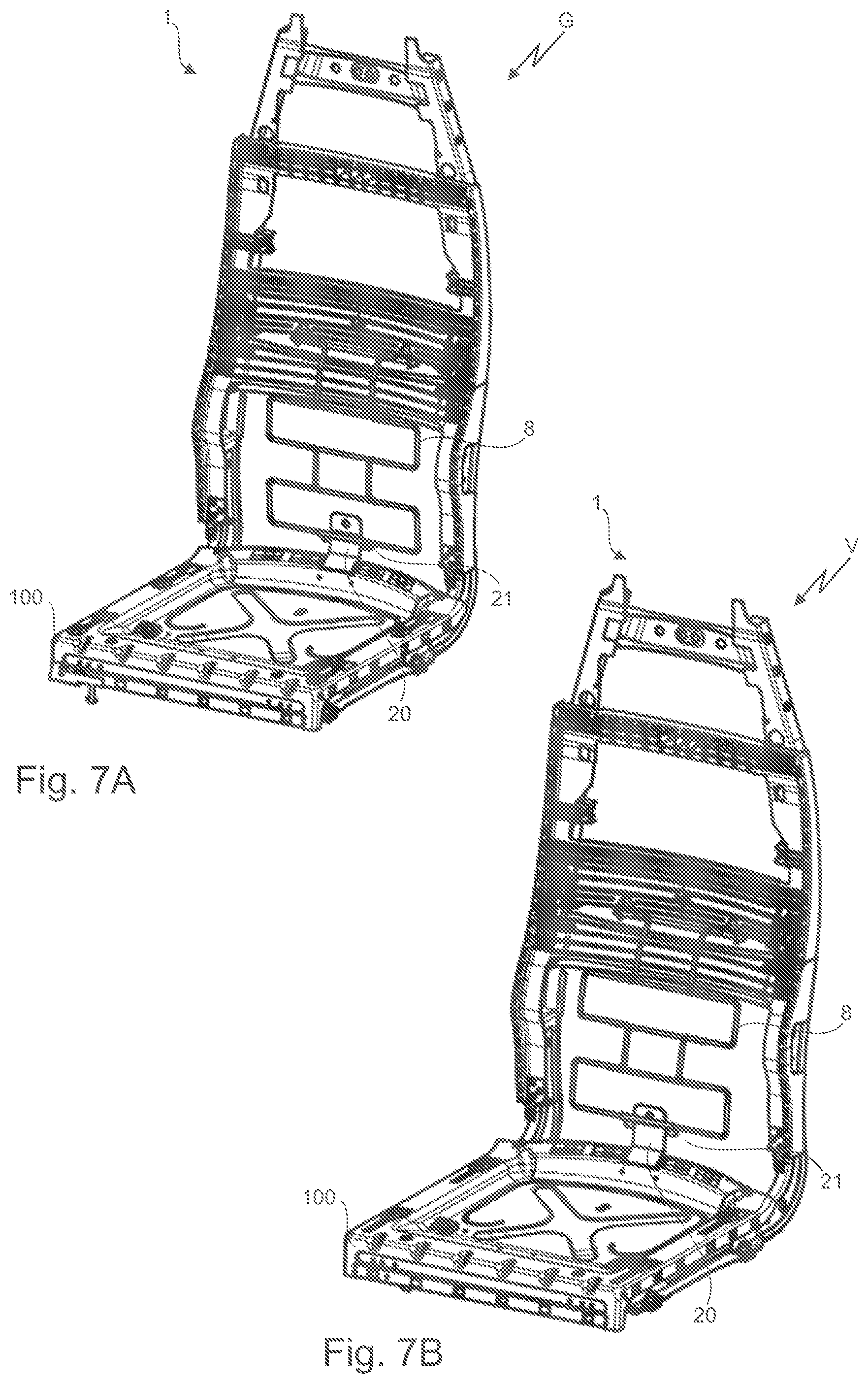 Patent US12576762 Figure 7 – Vehicle seat