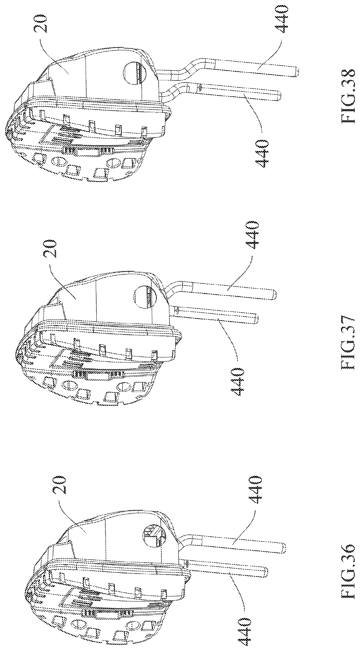 Patent US12576763 Figure 19 – Adjustment assembly and headrest