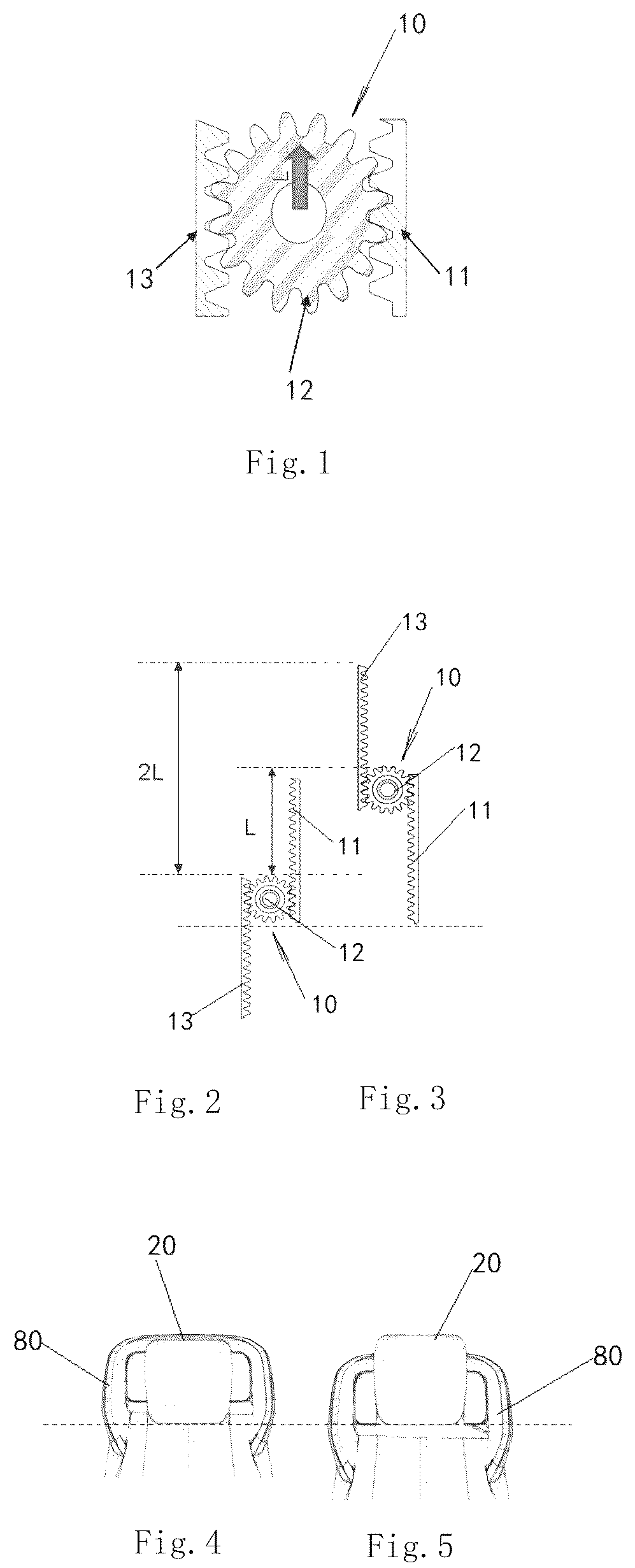 Patent US12576765 Figure 1 – Seat headrest and vehicle seat