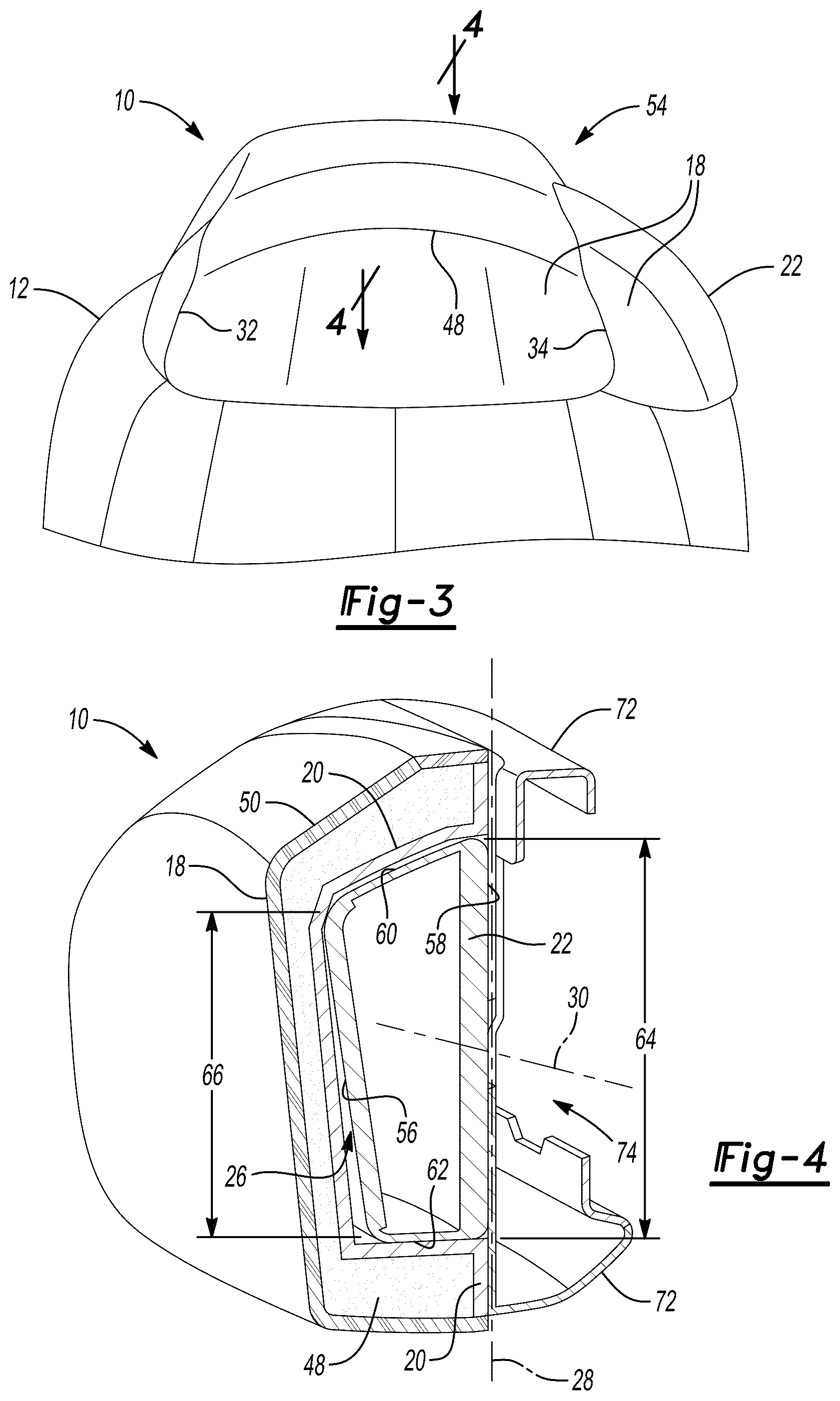 Patent US12576766 Figure 2 – Headrest, vehicle, and method of adjusting the headrest
