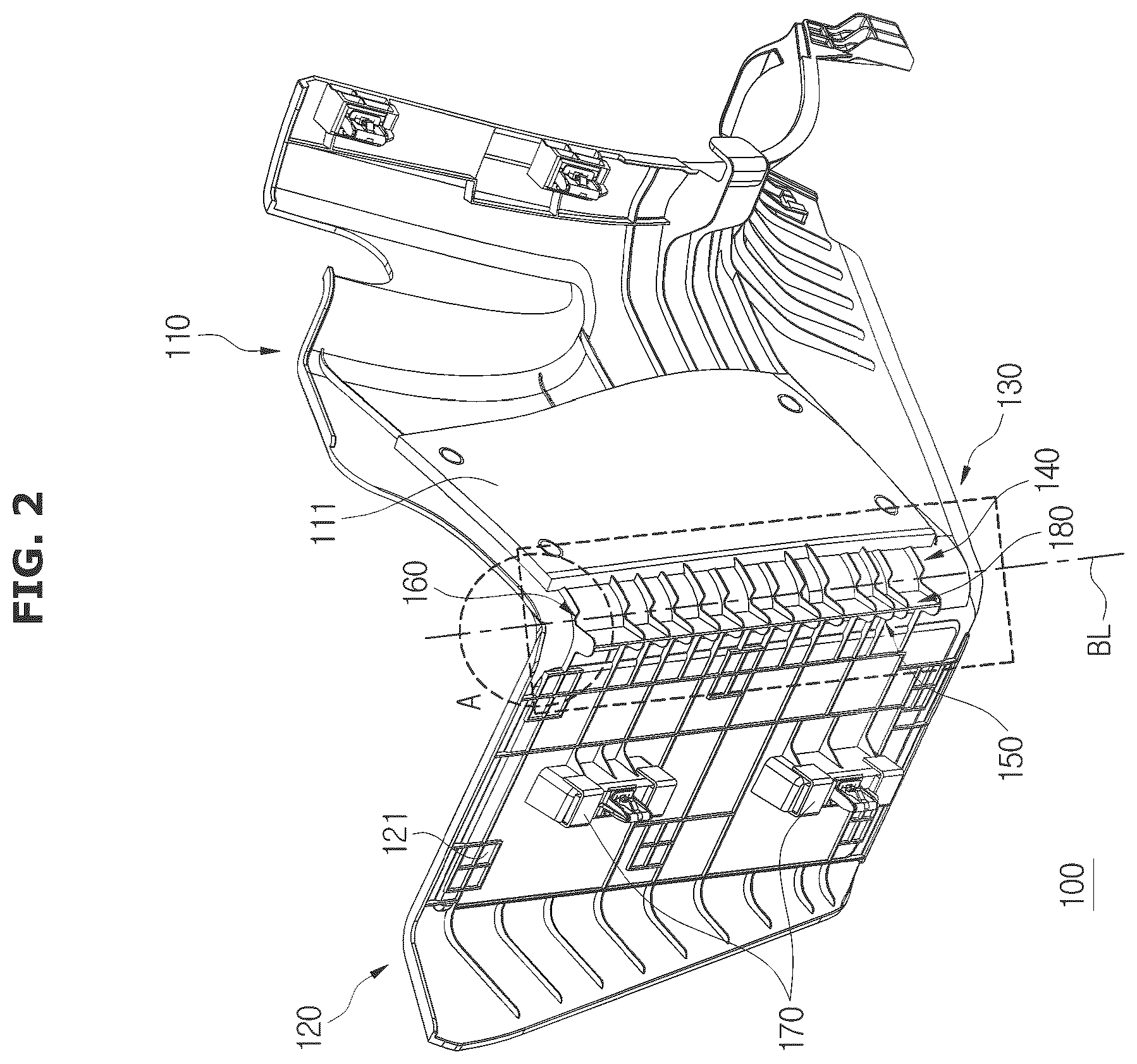 Patent US12576768 Figure 2 – Cowl side trim