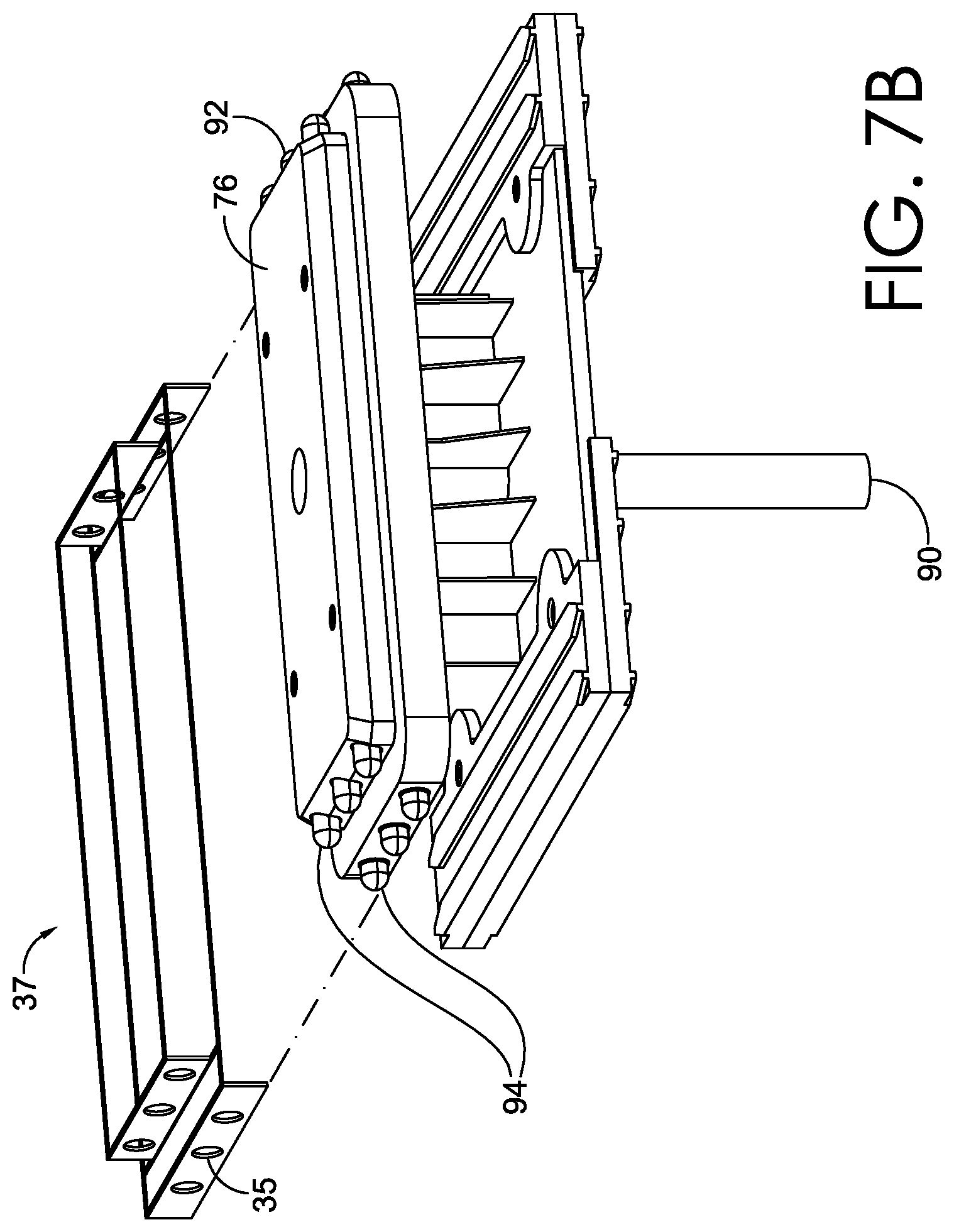 Patent US12576770 Figure 8 – Systems, methods, and apparatuses for loading, shifting, and staging objects in automated or semi-automated fashion