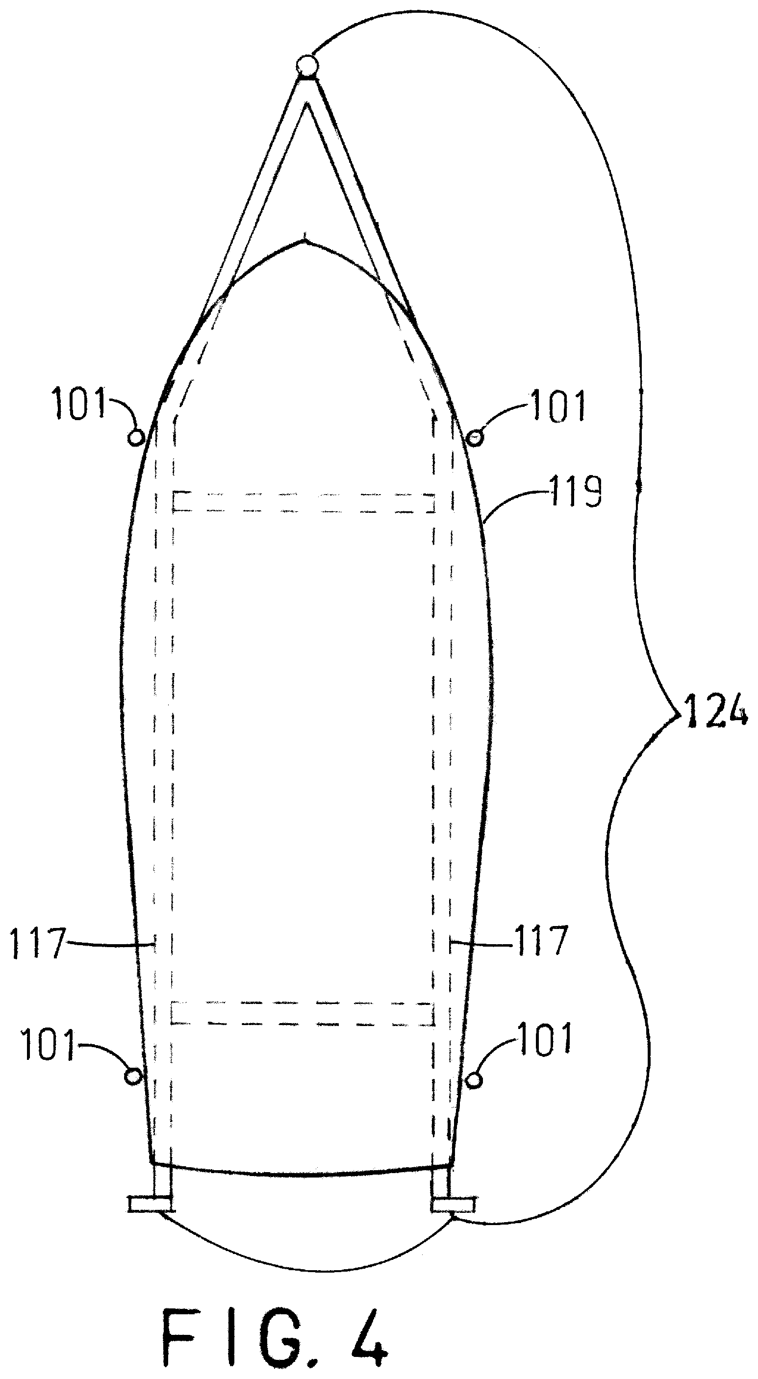 Patent US12576771 Figure 4 – Dynamic boat trailer guide