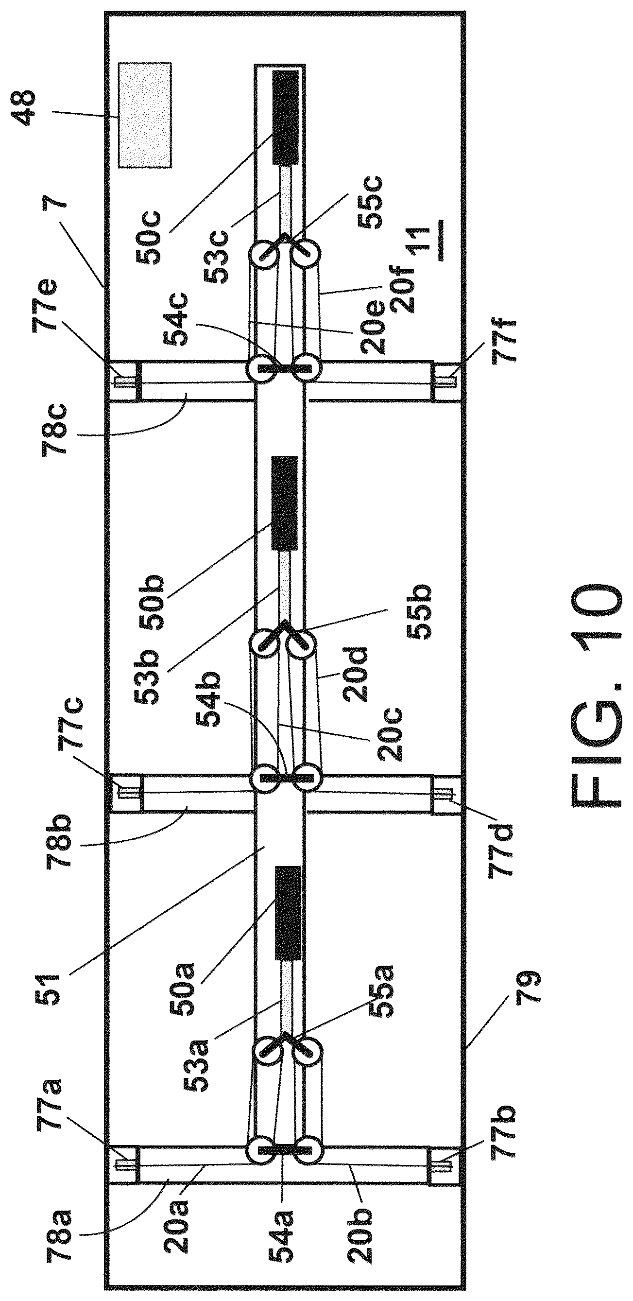 Patent US12576773 Figure 8 – Convertible trailer system for hauling general cargo or liquid in bulk