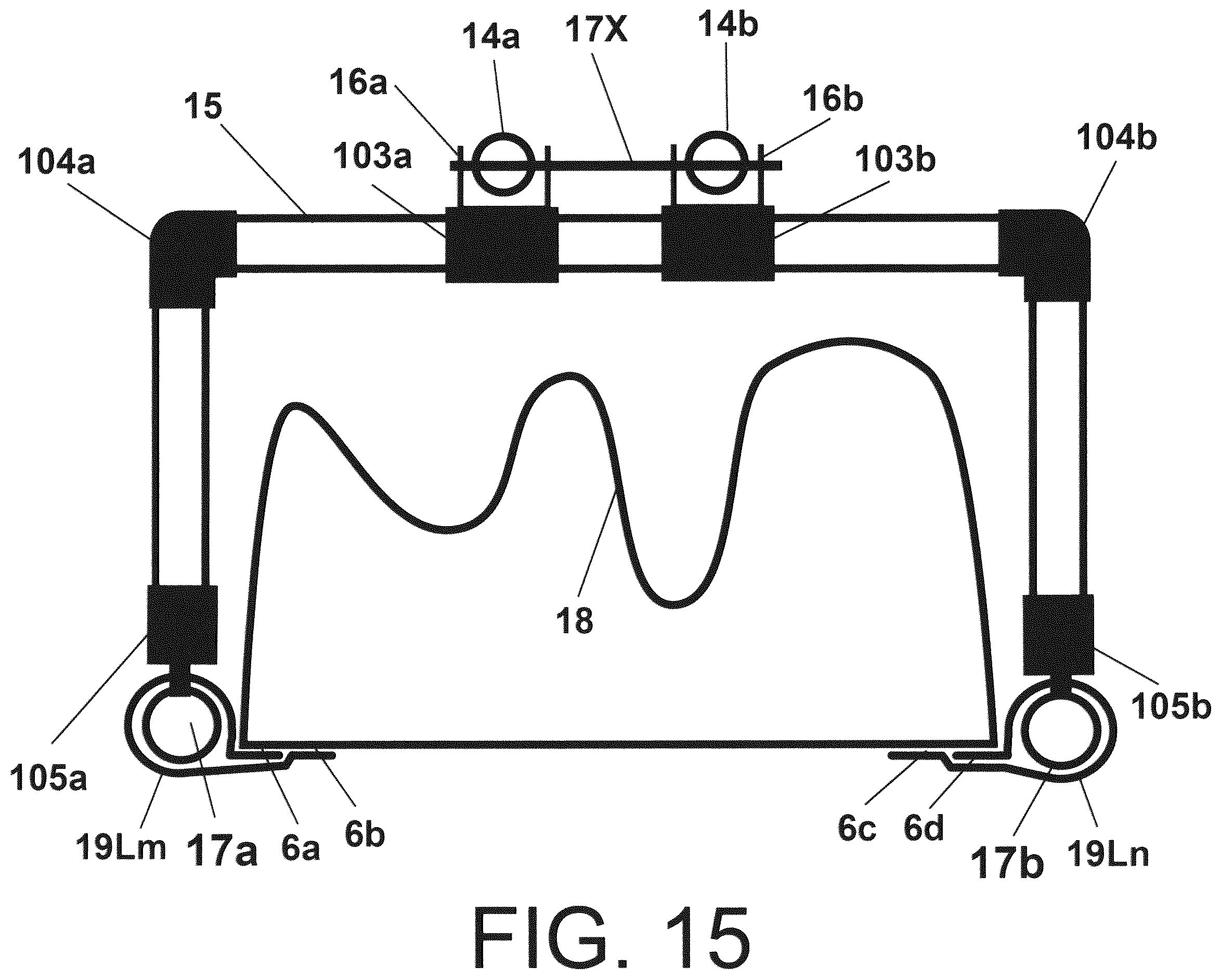Patent US12576773 Figure 13 – Convertible trailer system for hauling general cargo or liquid in bulk