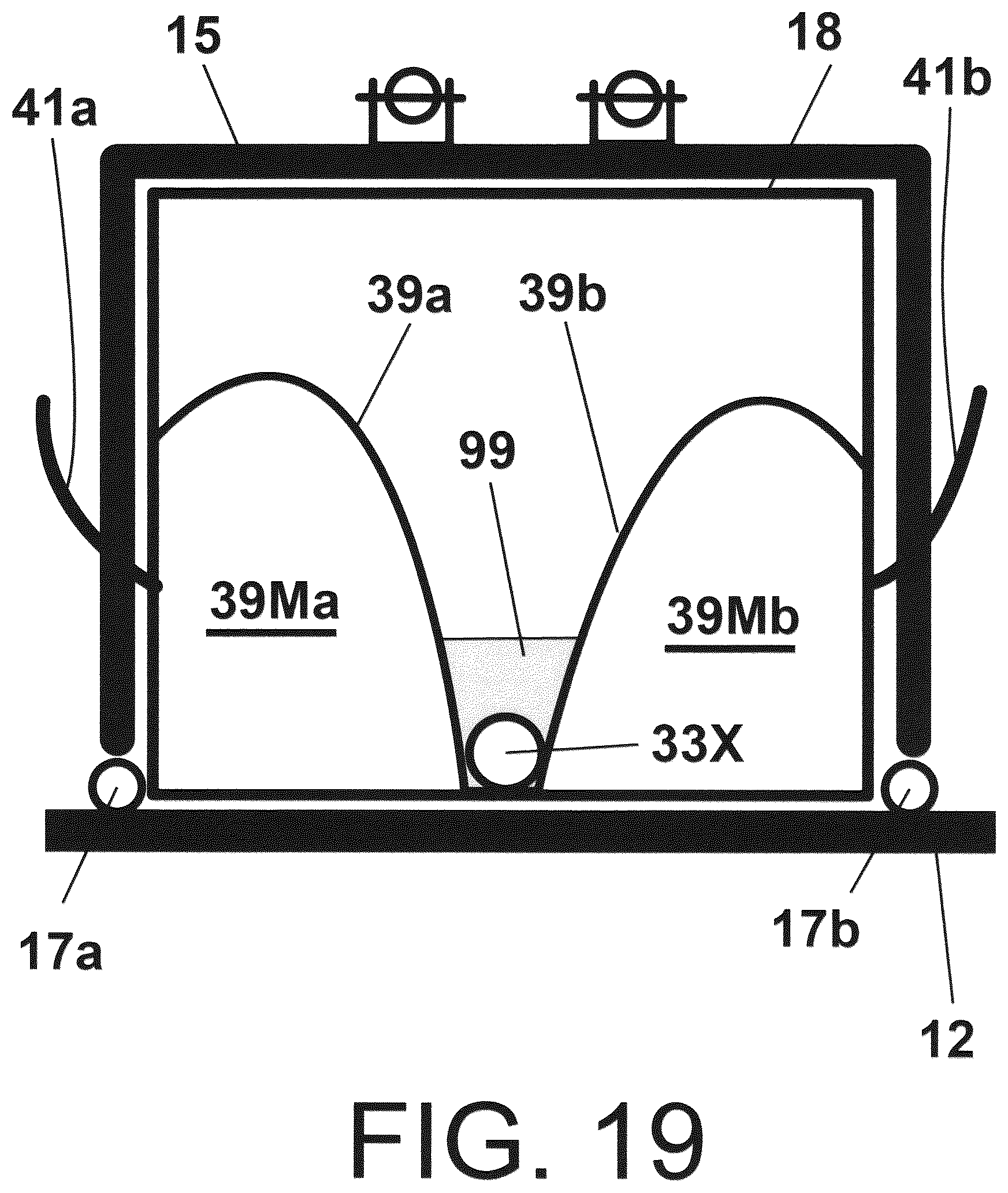 Patent US12576773 Figure 18 – Convertible trailer system for hauling general cargo or liquid in bulk