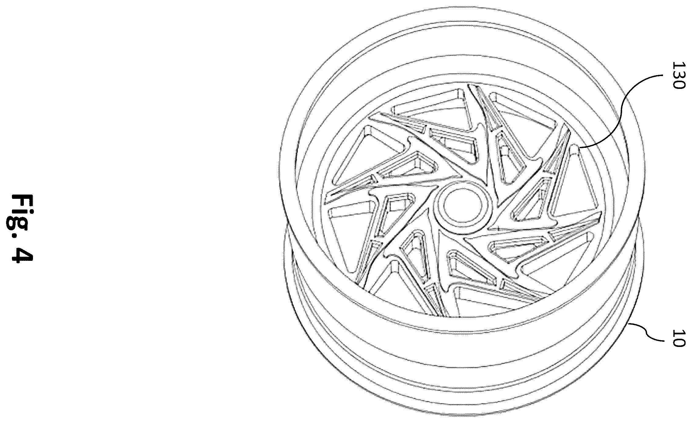 Patent US12576777 Figure 4 – Lighting apparatus for wheels