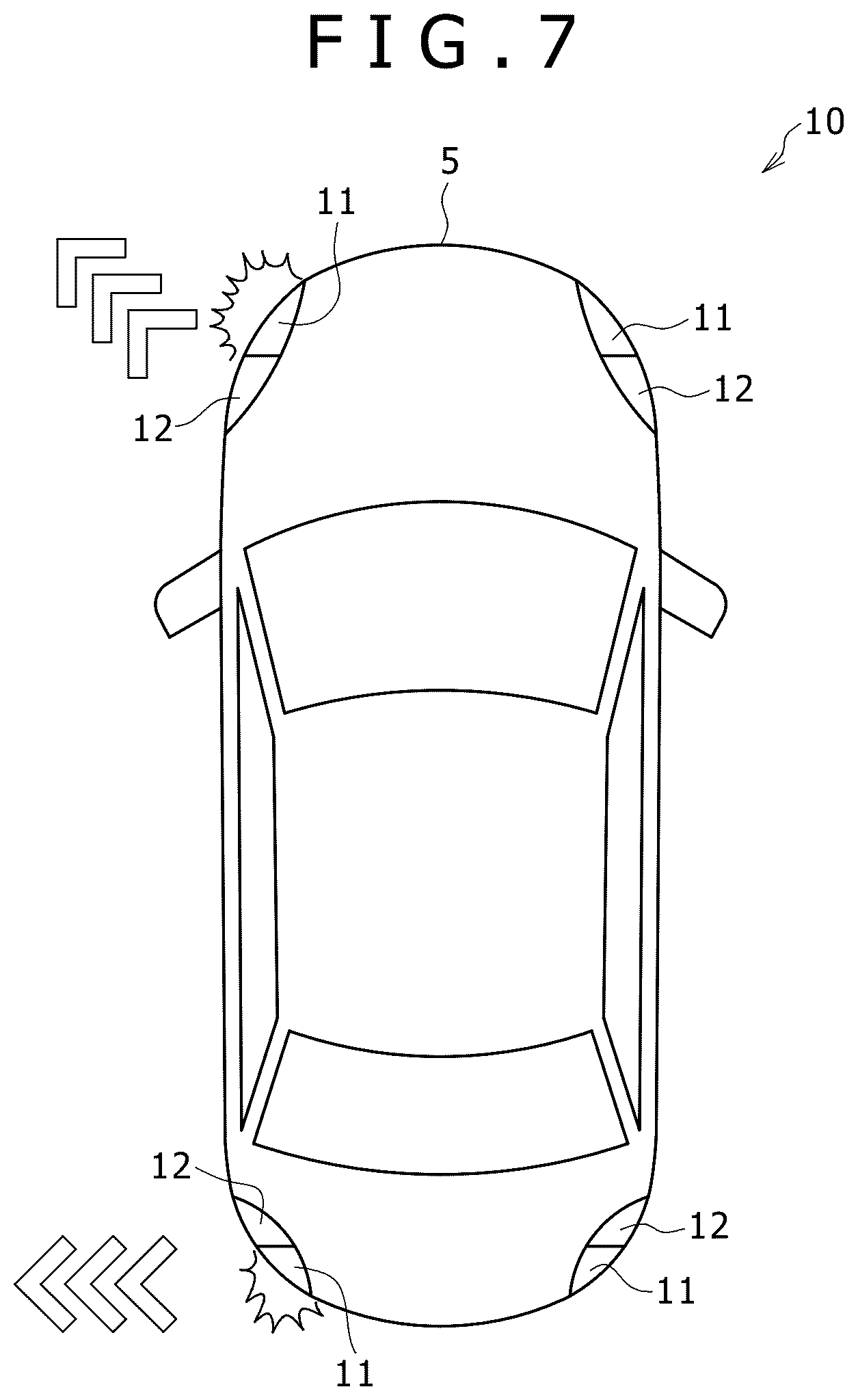 Patent US12576778 Figure 7 – Indicator apparatus for vehicle