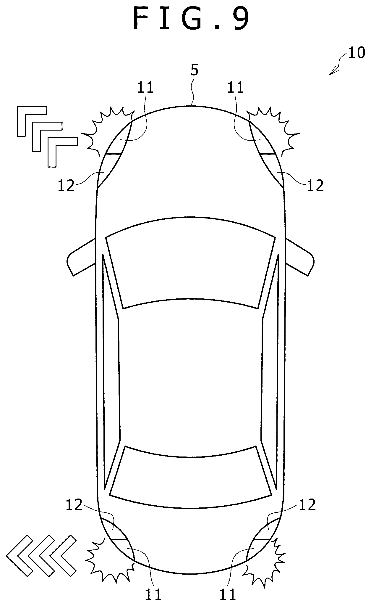 Patent US12576778 Figure 9 – Indicator apparatus for vehicle