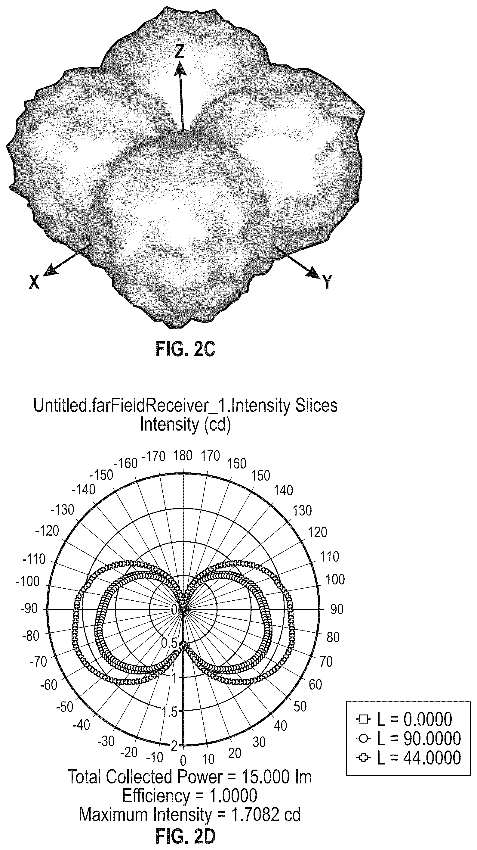 Patent US12576779 Figure 4 – Segmented display with photon recycling cavity