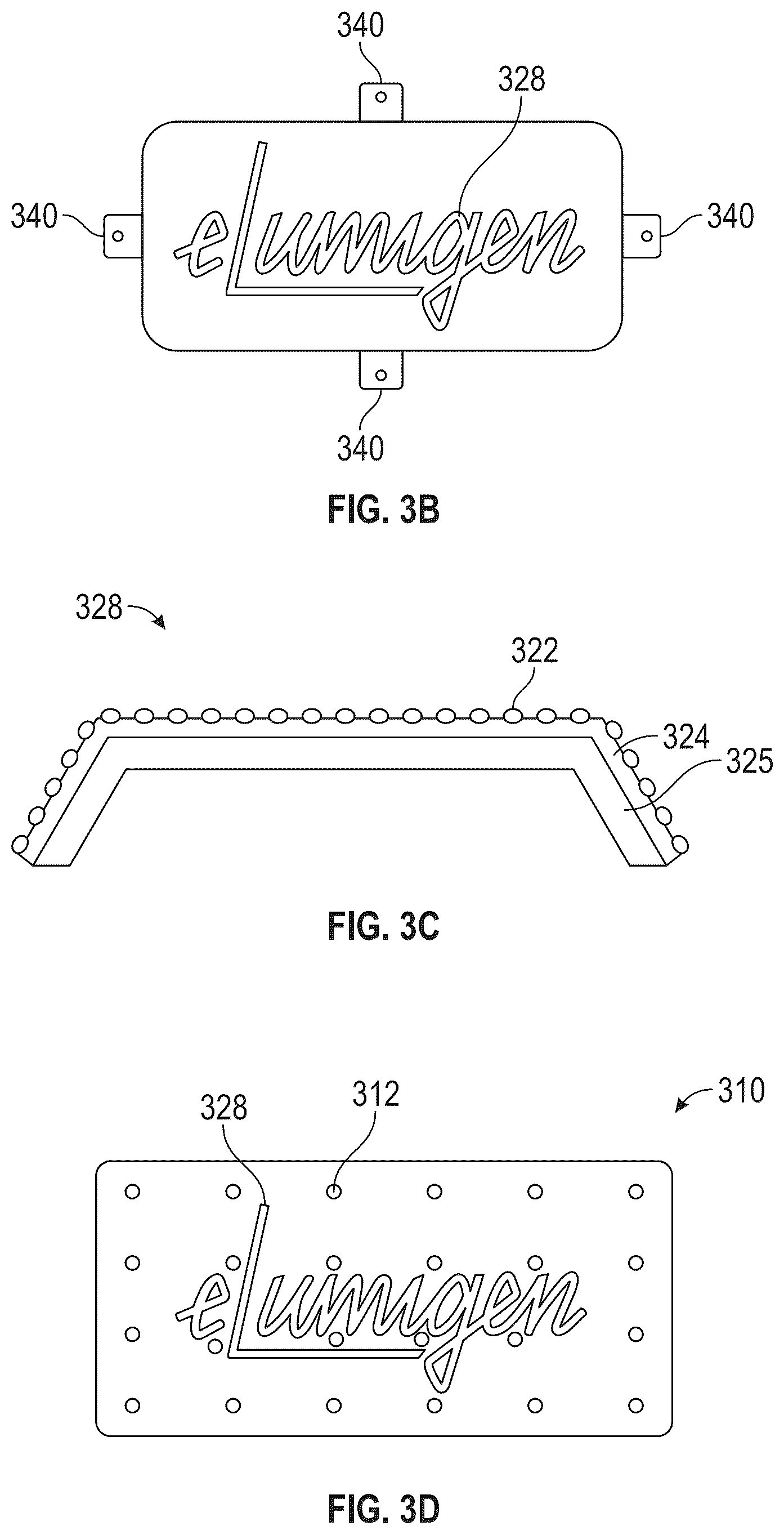 Patent US12576779 Figure 6 – Segmented display with photon recycling cavity