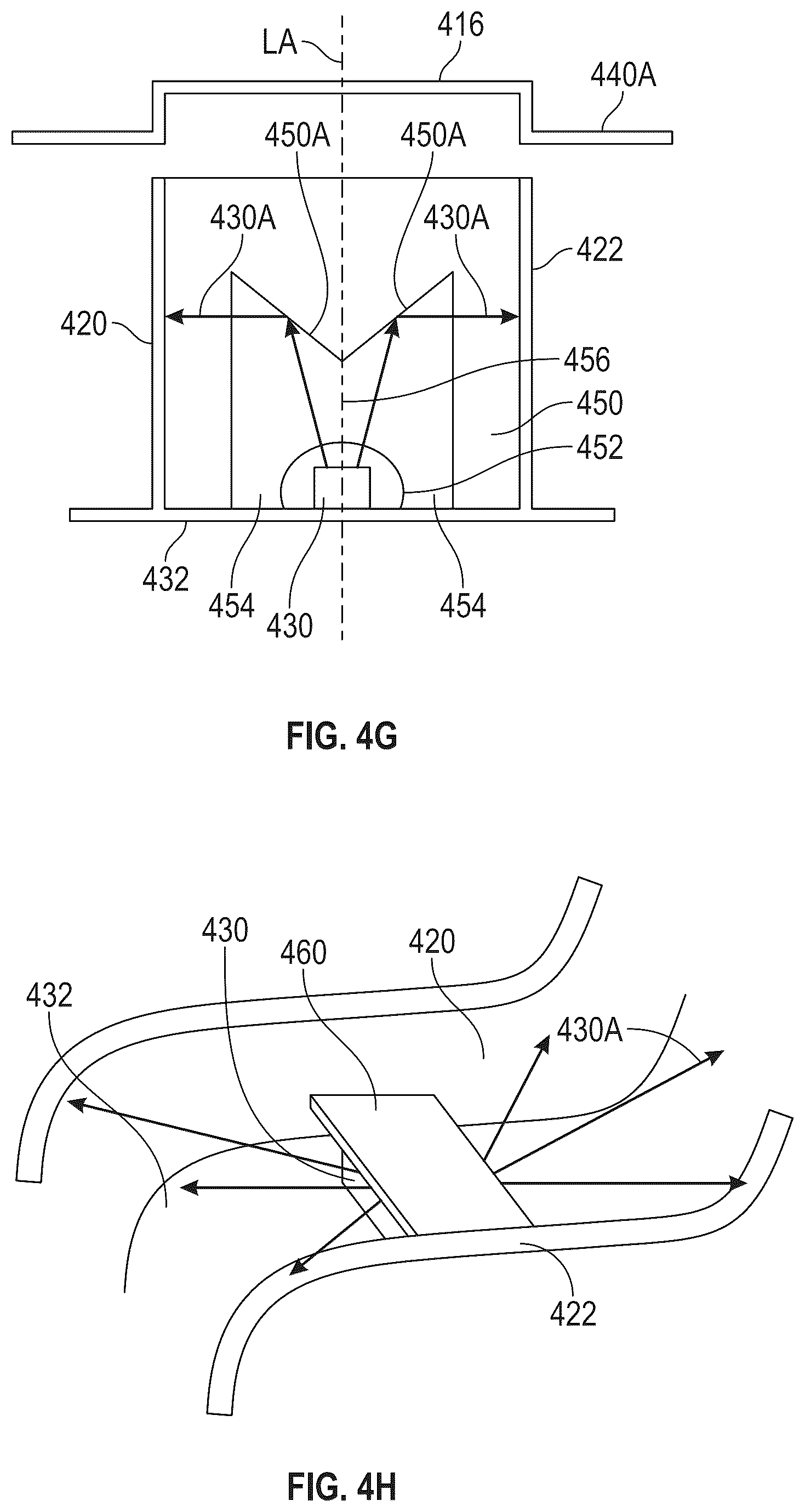 Patent US12576779 Figure 13 – Segmented display with photon recycling cavity