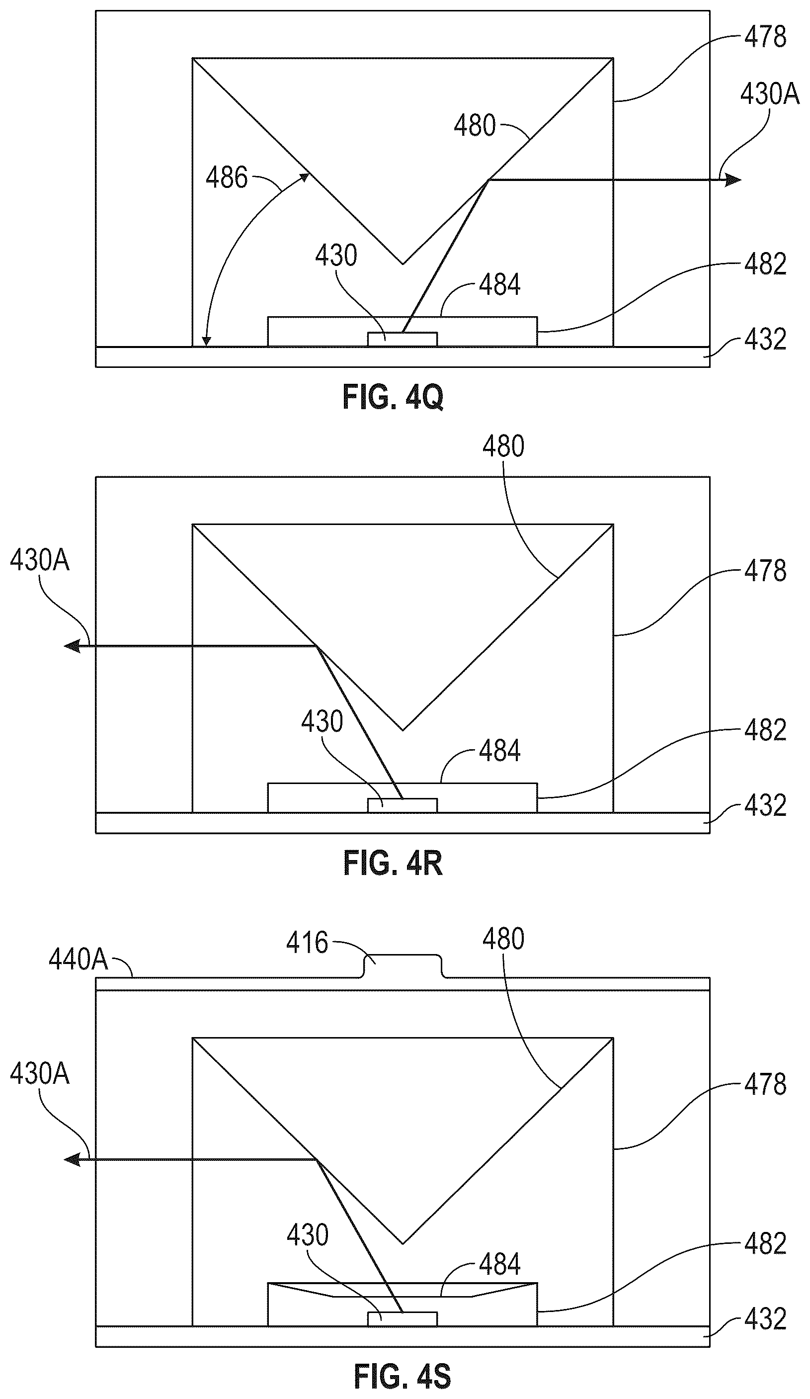 Patent US12576779 Figure 17 – Segmented display with photon recycling cavity