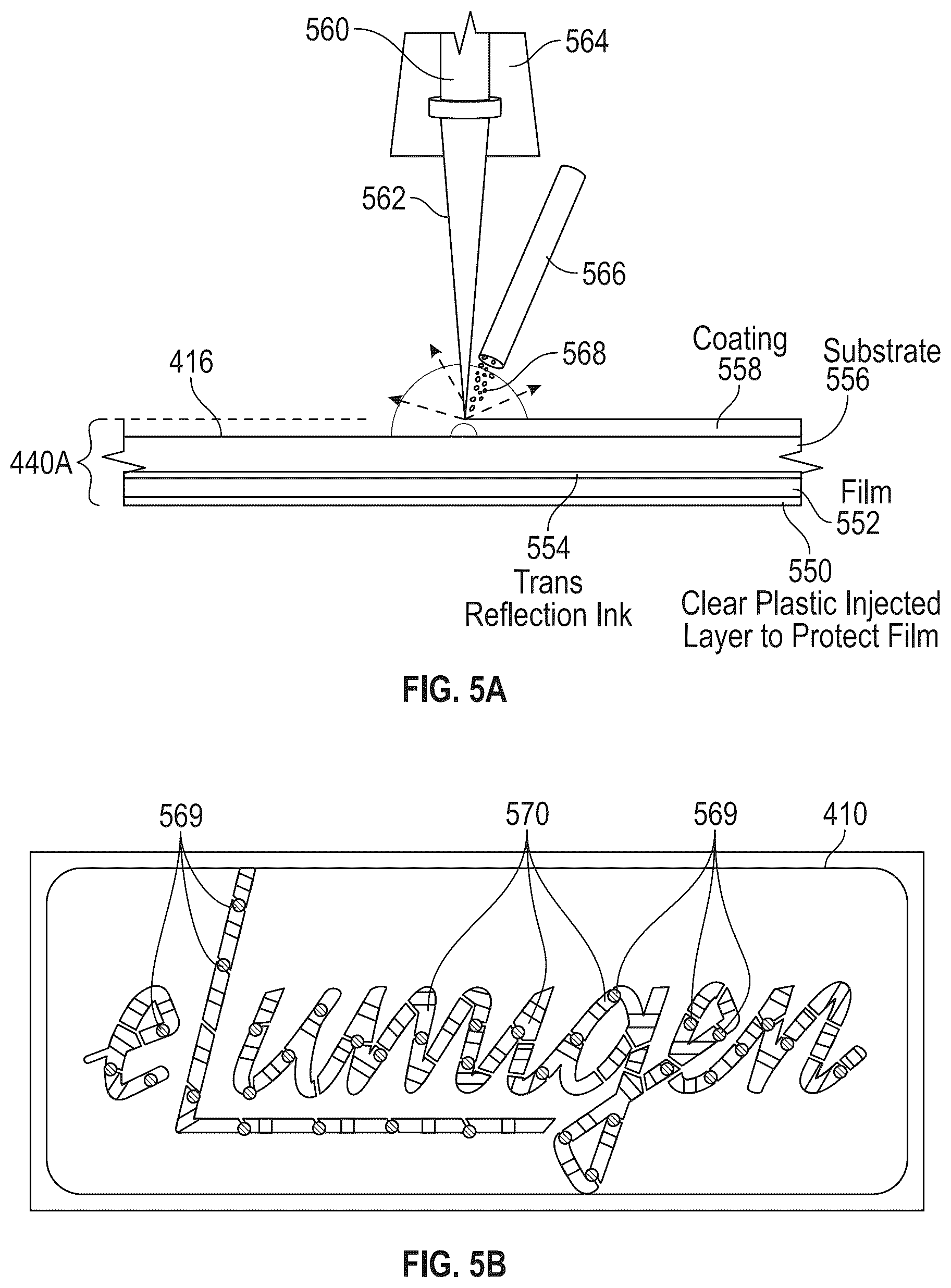 Patent US12576779 Figure 19 – Segmented display with photon recycling cavity