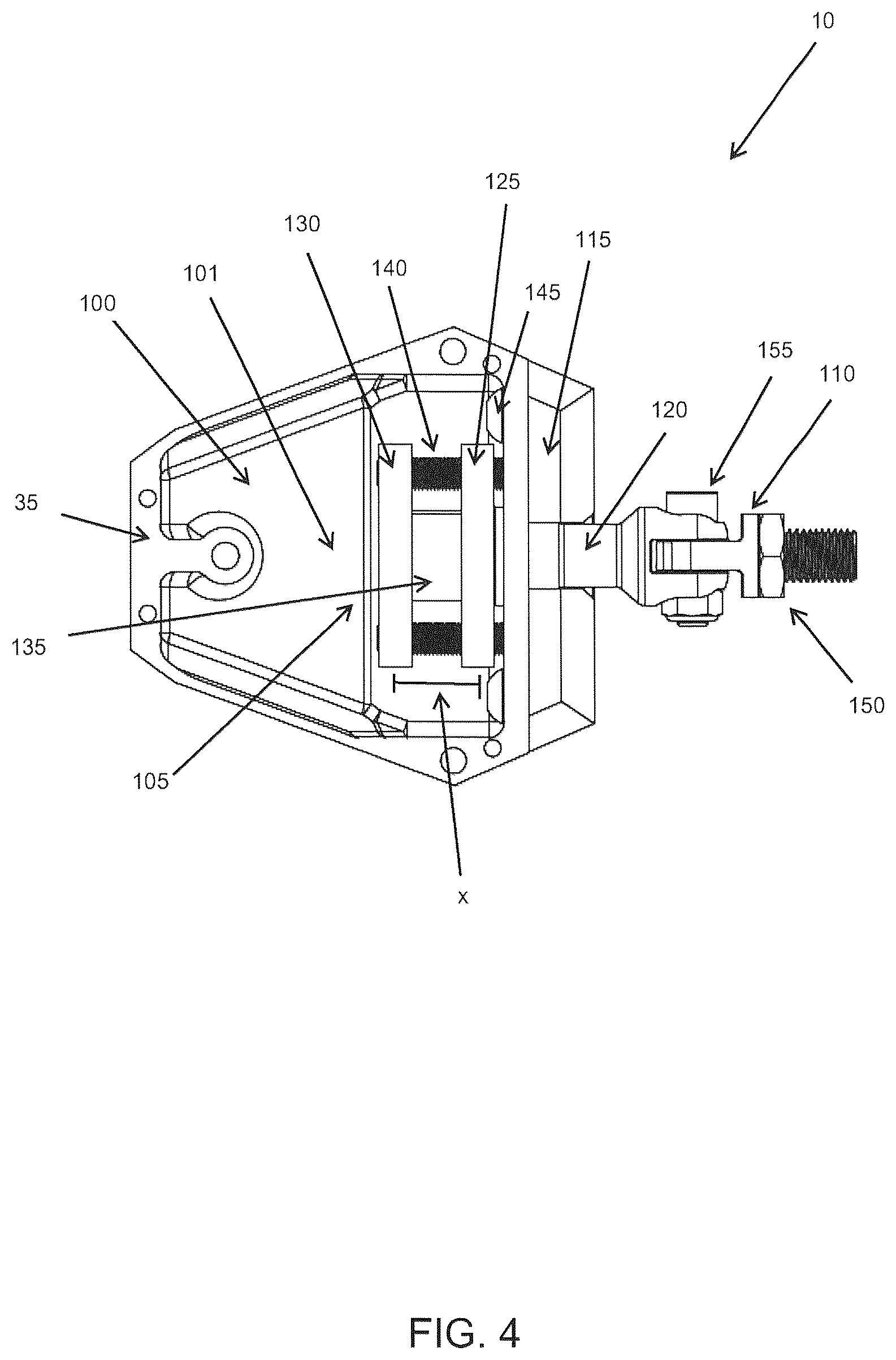 Patent US12576783 Figure 4 – Mirror pivot