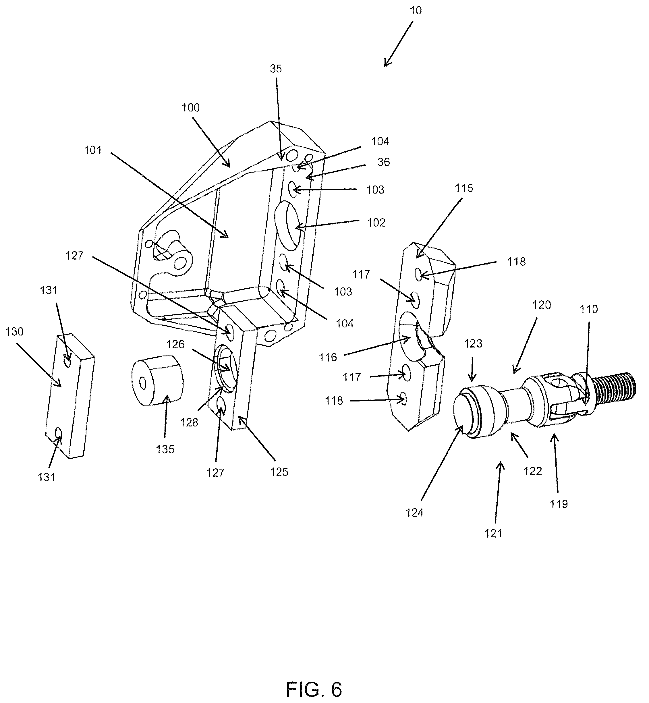 Patent US12576783 Figure 6 – Mirror pivot