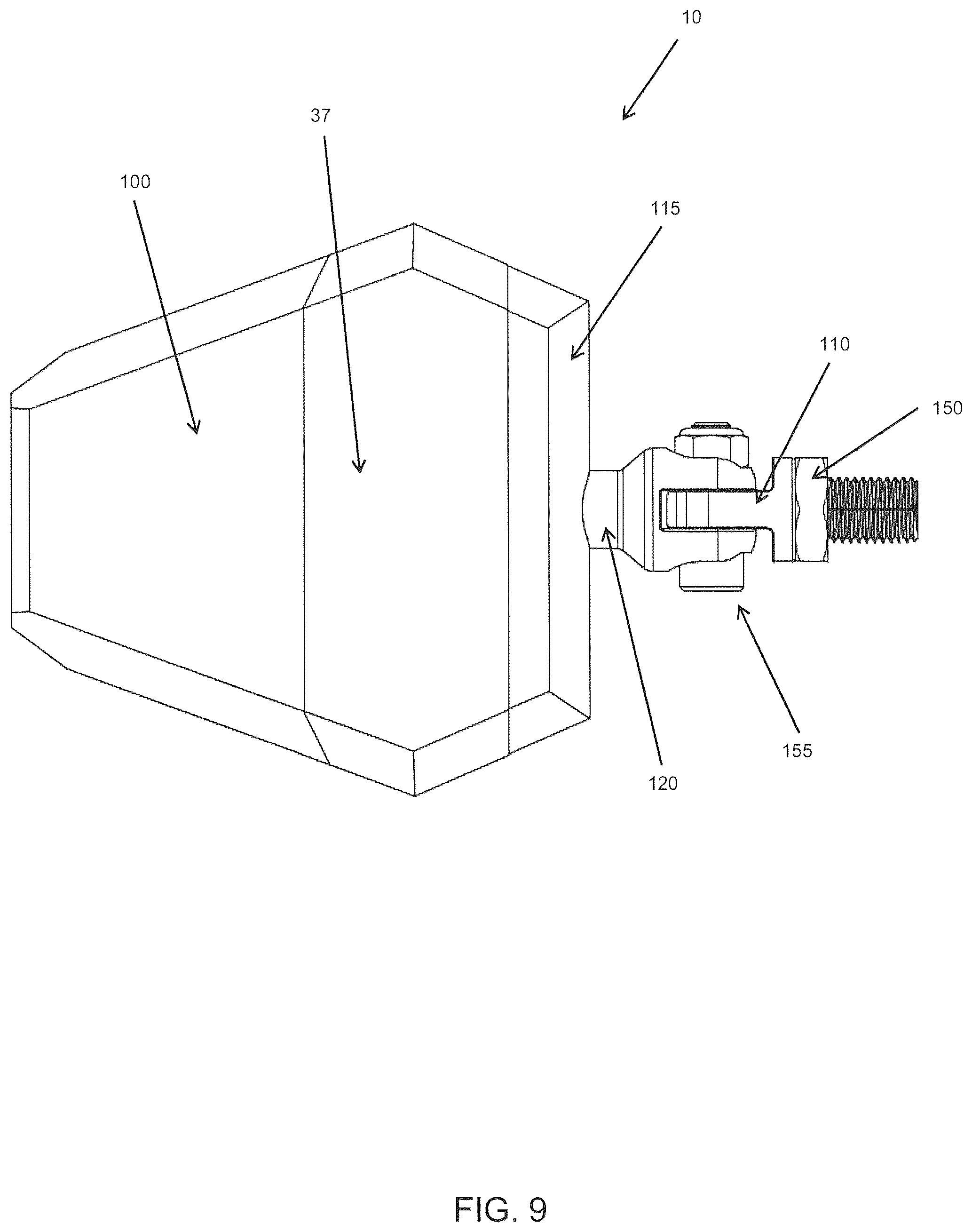 Patent US12576783 Figure 9 – Mirror pivot