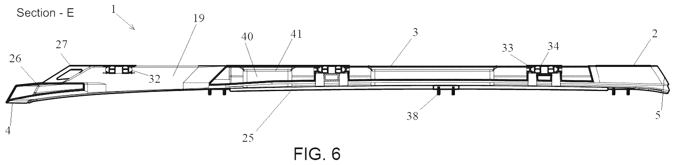 Patent US12576788 Figure 6 – Vehicle roof support platform