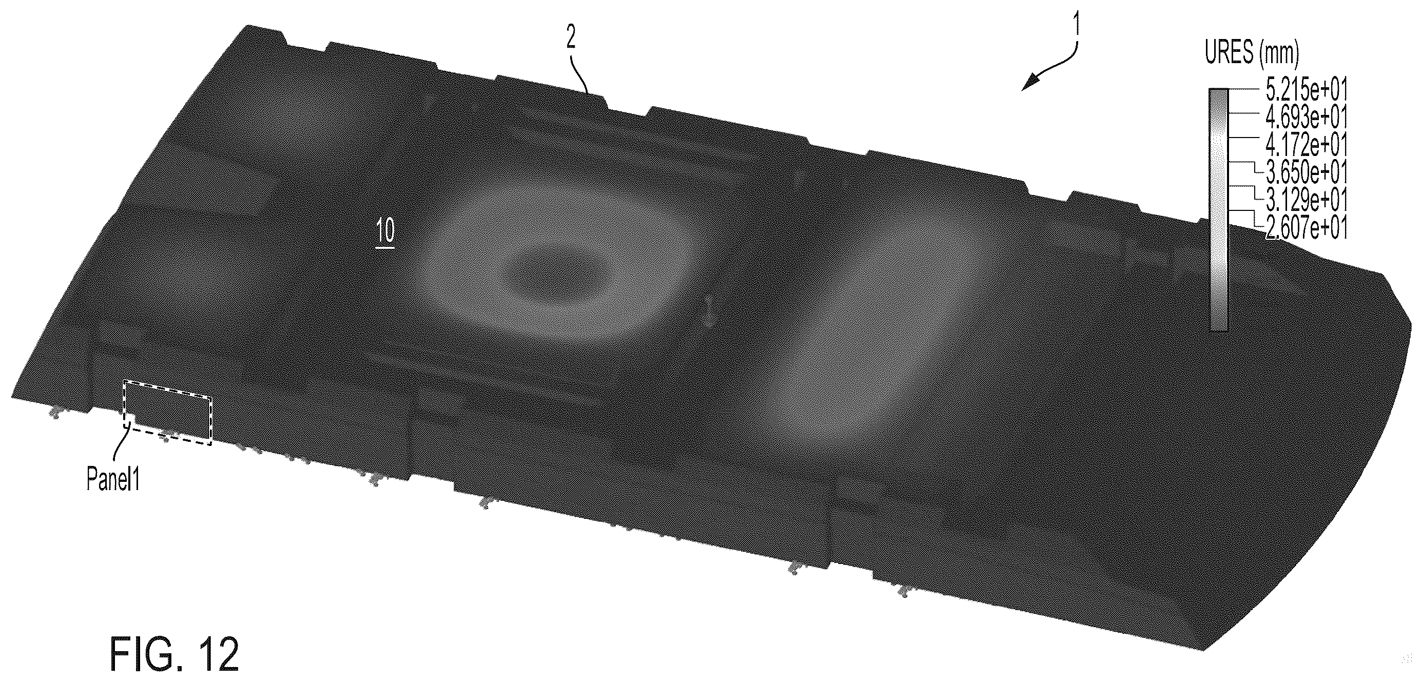 Patent US12576788 Figure 13 – Vehicle roof support platform