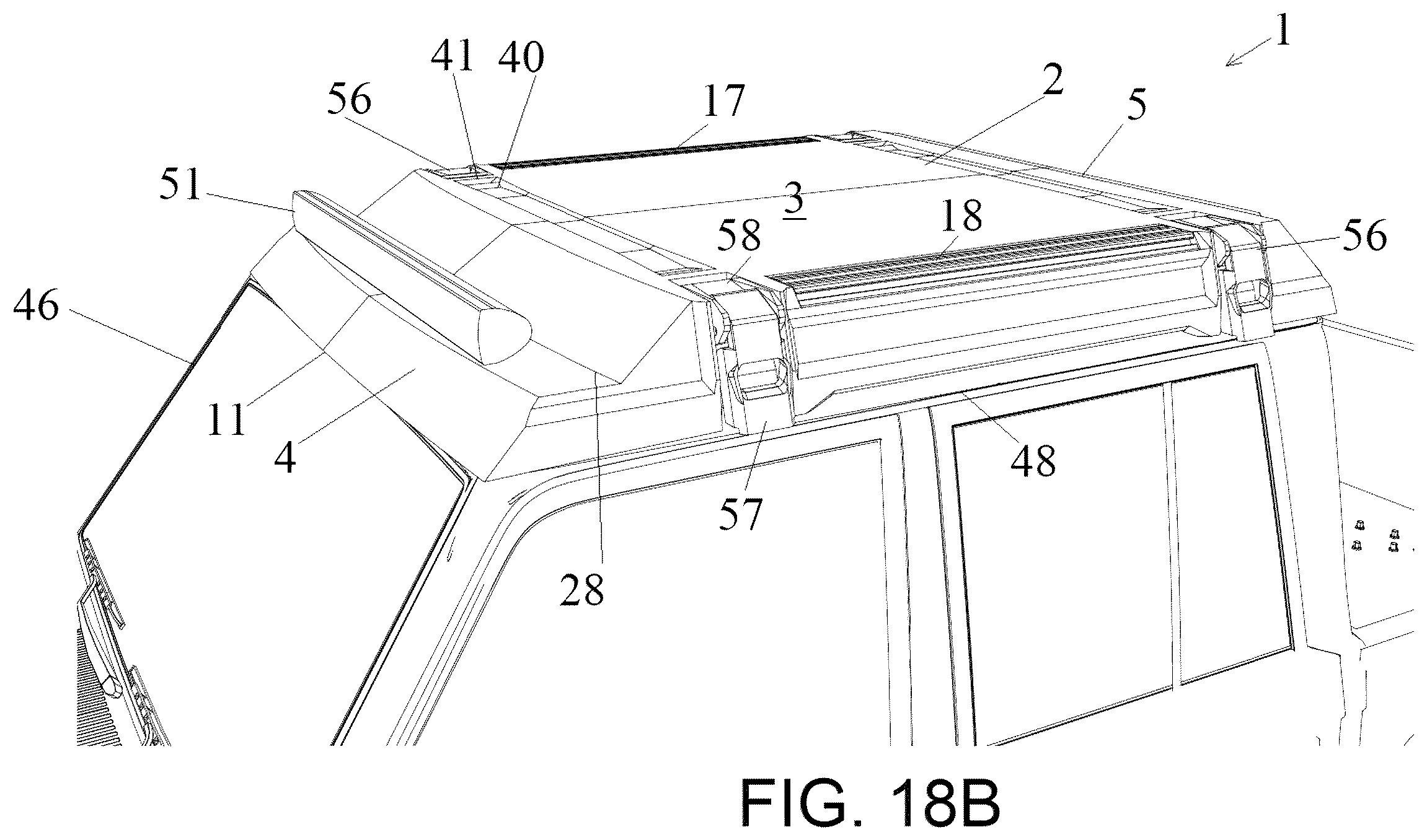 Patent US12576788 Figure 20 – Vehicle roof support platform