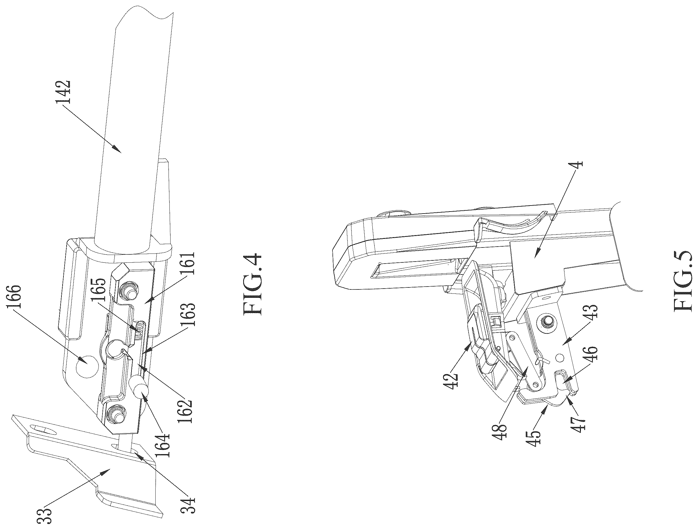 Patent US12576790 Figure 4 – Electric cart and foldable storage basket thereof