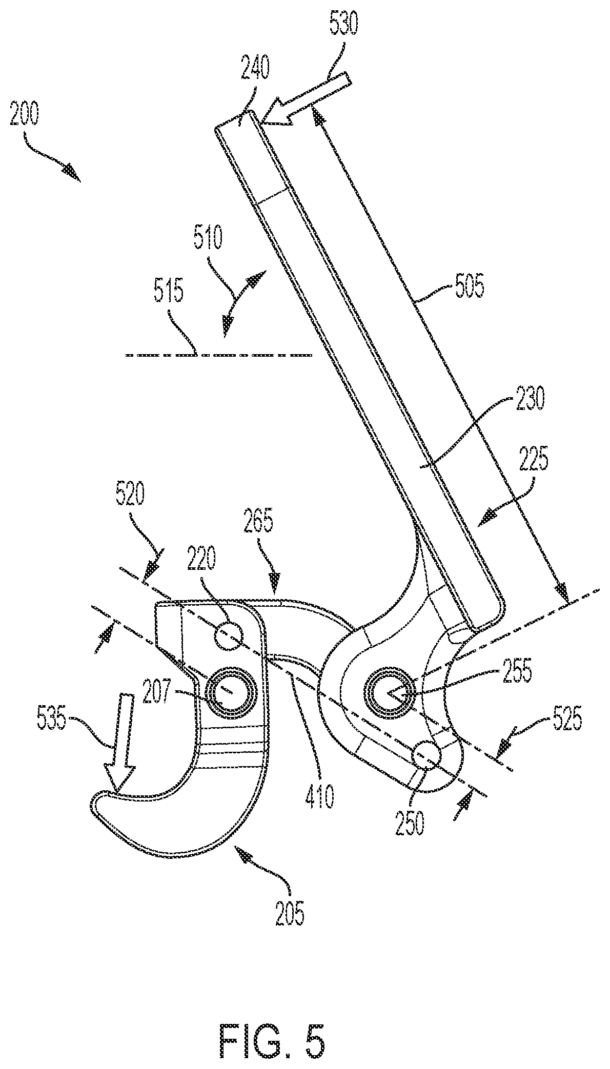 Patent US12576792 Figure 5 – Clamp mechanism