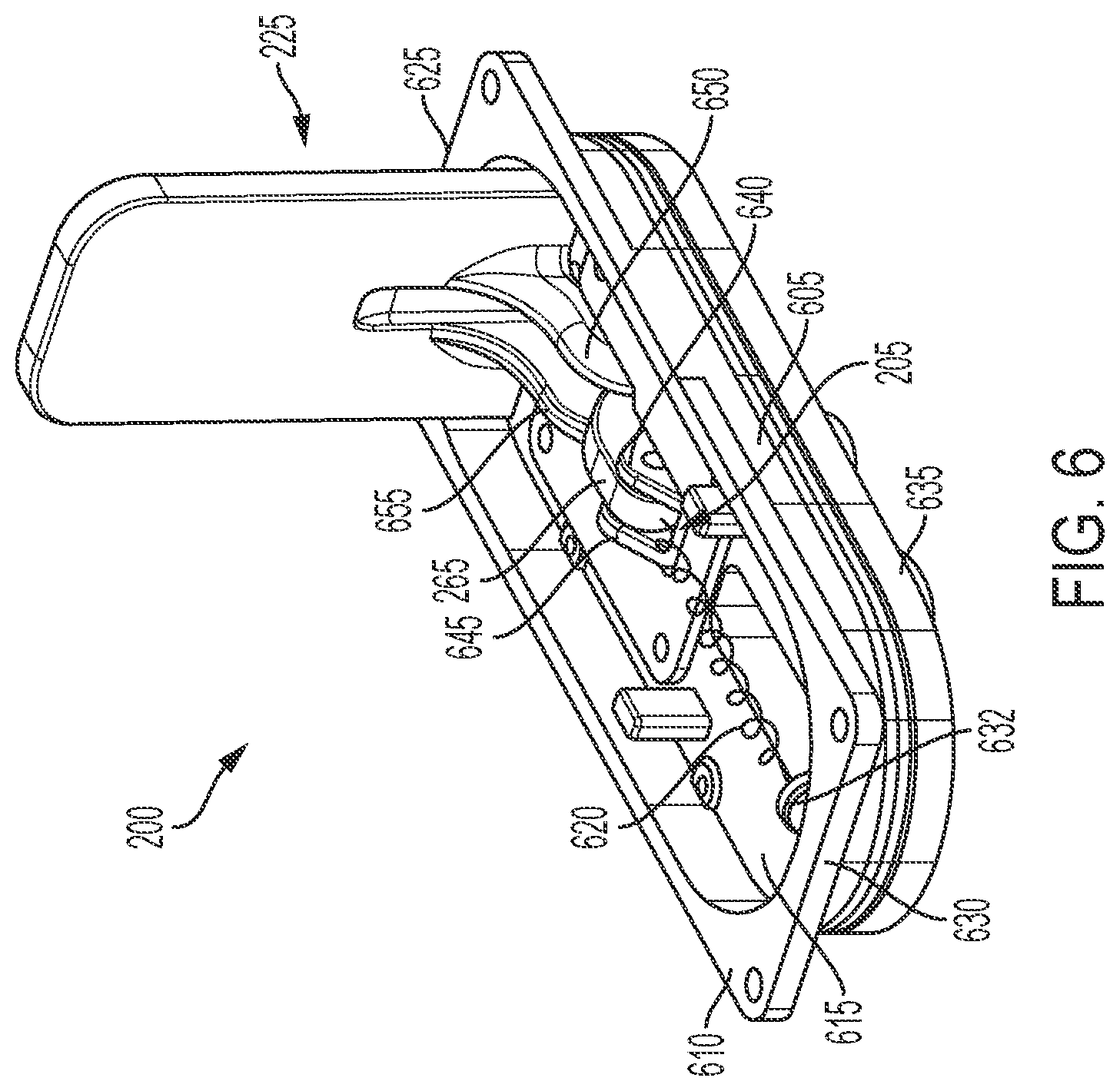 Patent US12576792 Figure 6 – Clamp mechanism