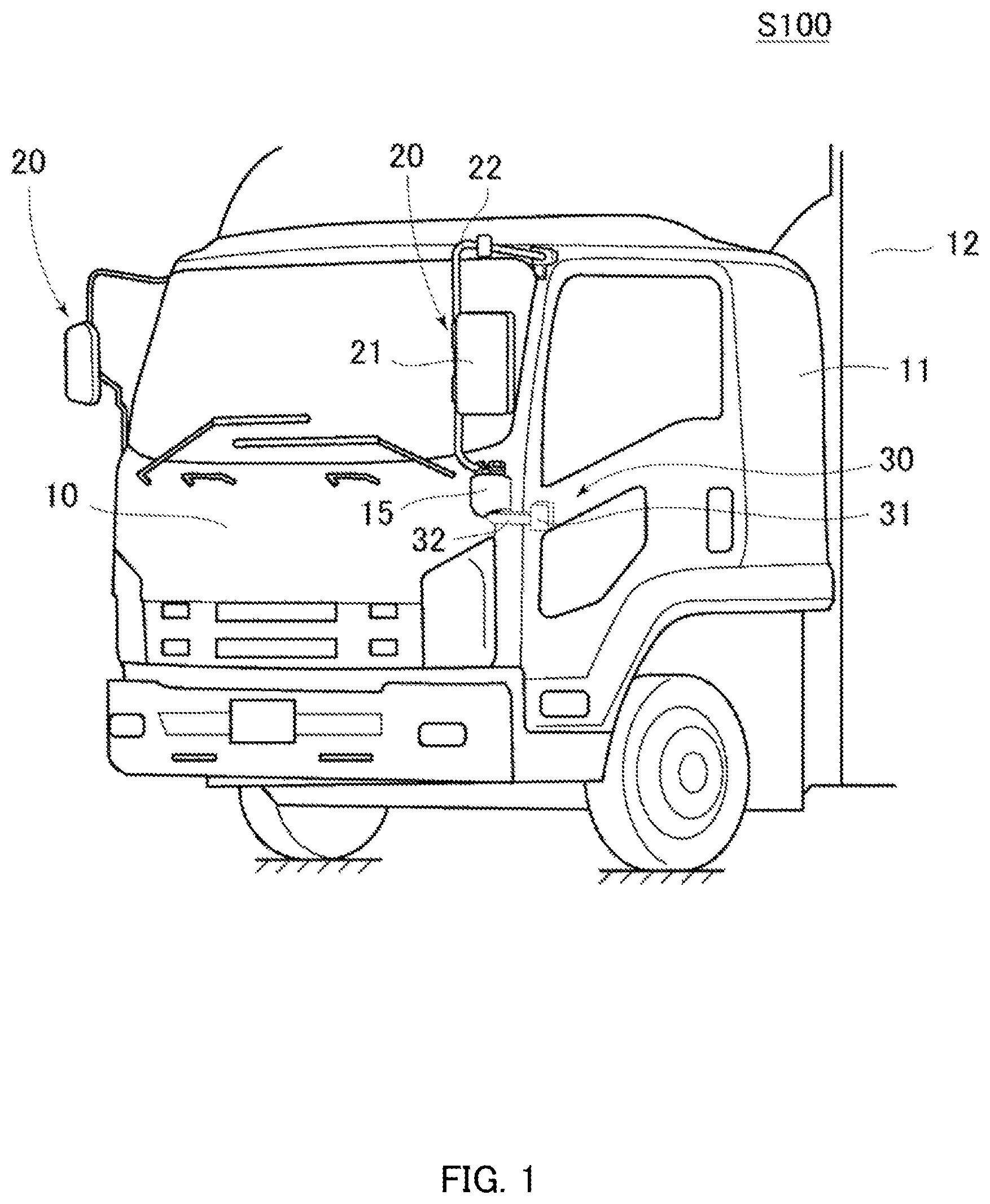Patent US12576793 — Vehicle — Figure 1