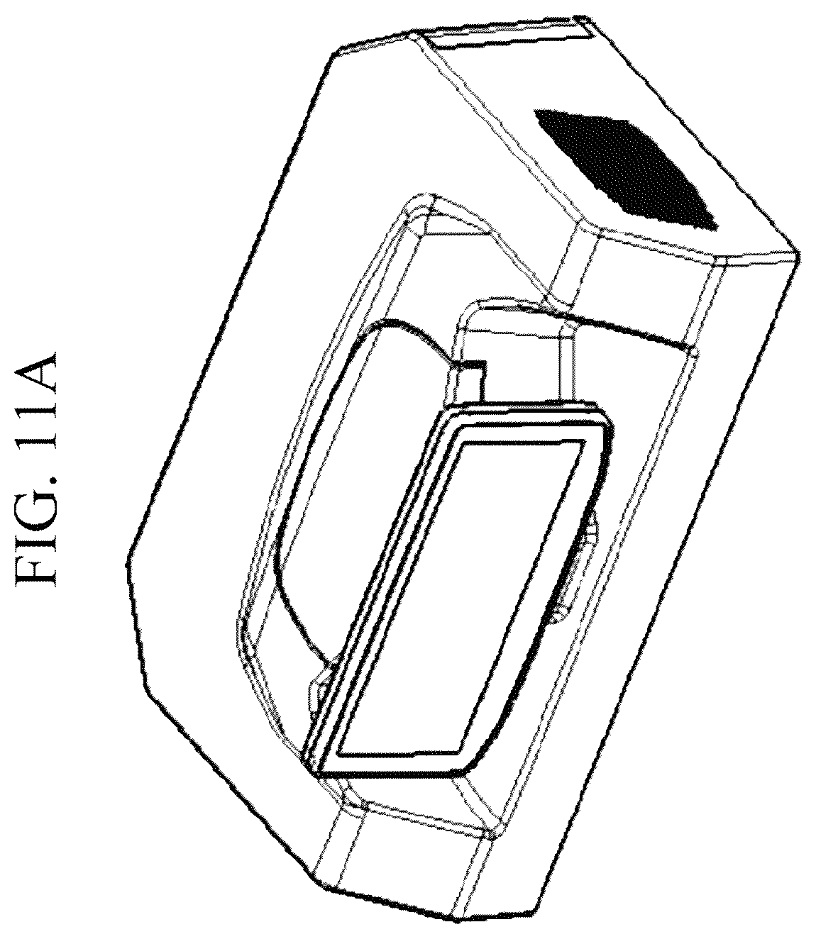 Patent US12576797 Figure 11 – Rotating device for display of vehicle