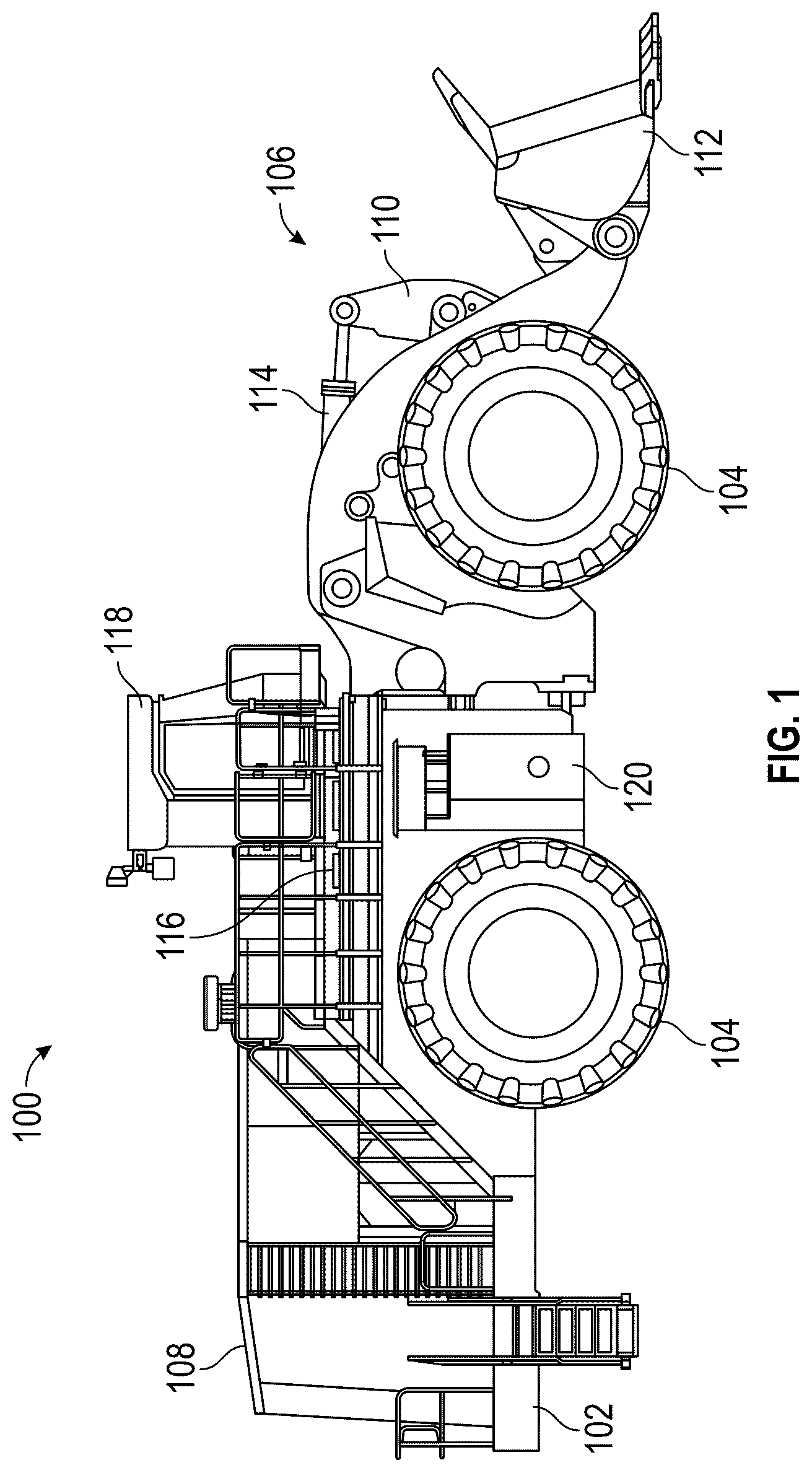 Patent US12576800 Figure 1 – Robust high voltage cable routing/mounting coupling
