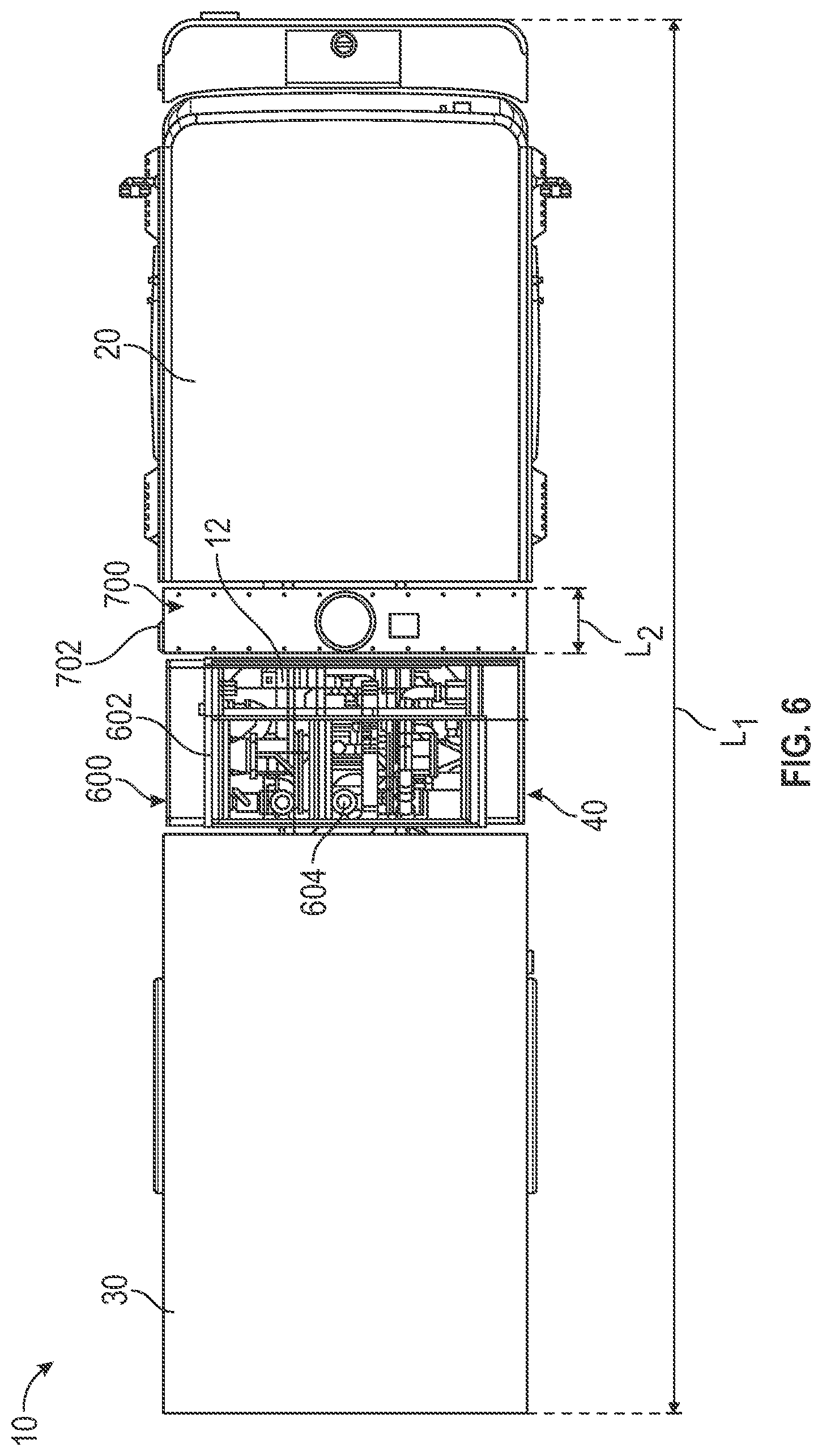 Patent US12576802 Figure 6 – Electrified fire fighting vehicle