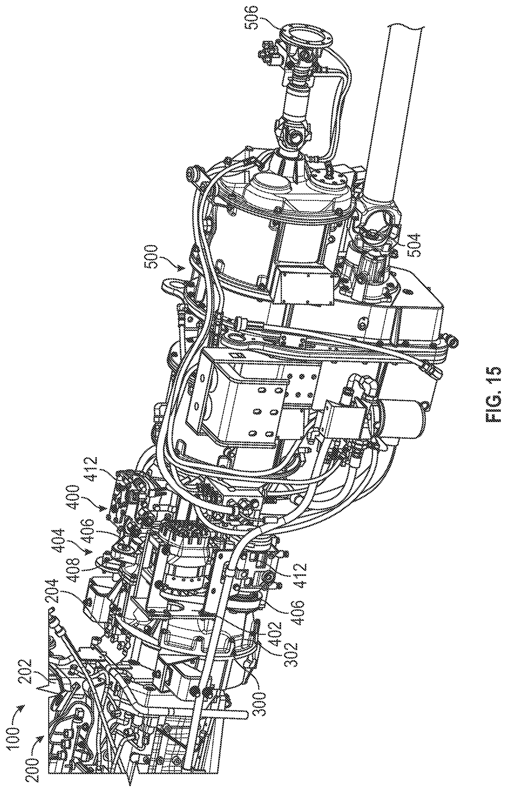 Patent US12576802 Figure 15 – Electrified fire fighting vehicle