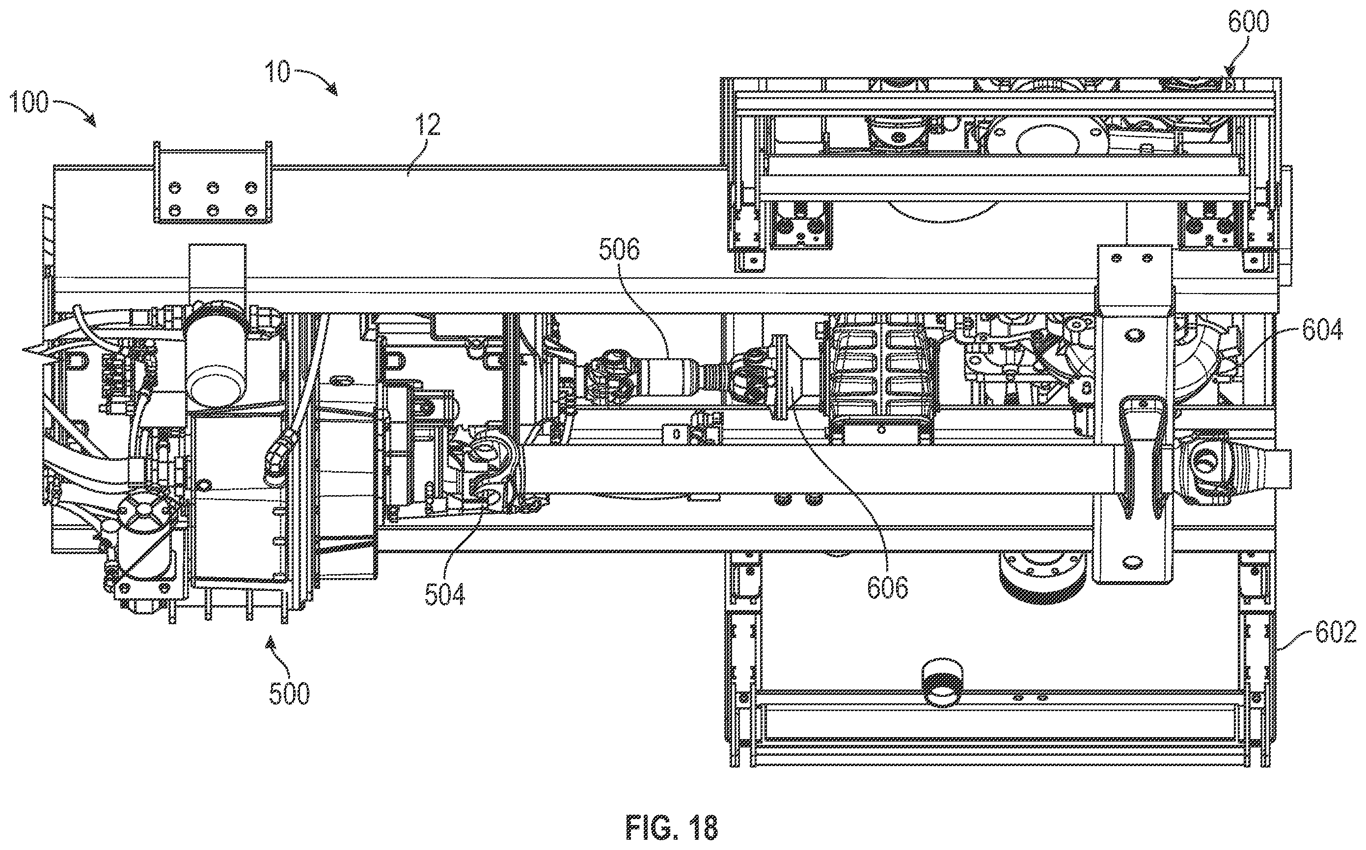 Patent US12576802 Figure 18 – Electrified fire fighting vehicle