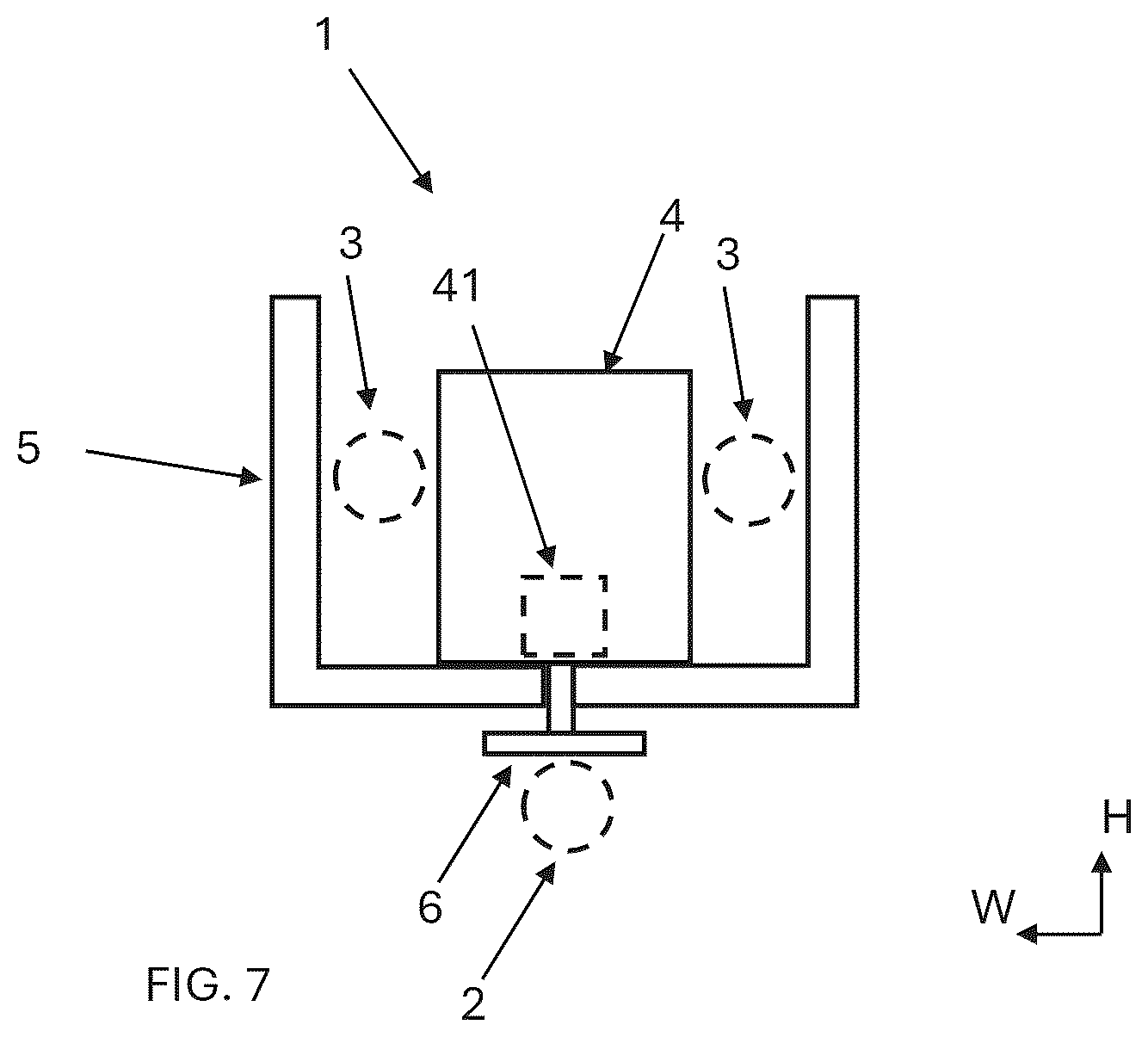 Patent US12576804 Figure 5 – Assembly for carrying elongated media along a vehicle frame and a vehicle