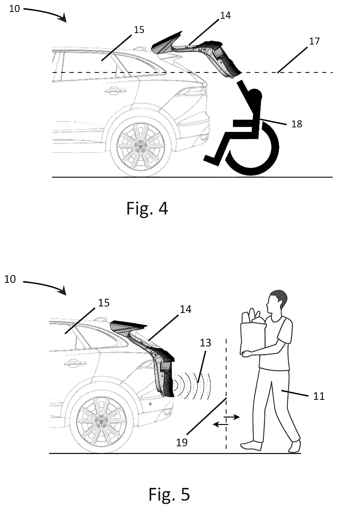 Patent US12576805 Figure 2 – System and method for detecting operator characteristic to adjust position of power actuated movable panel