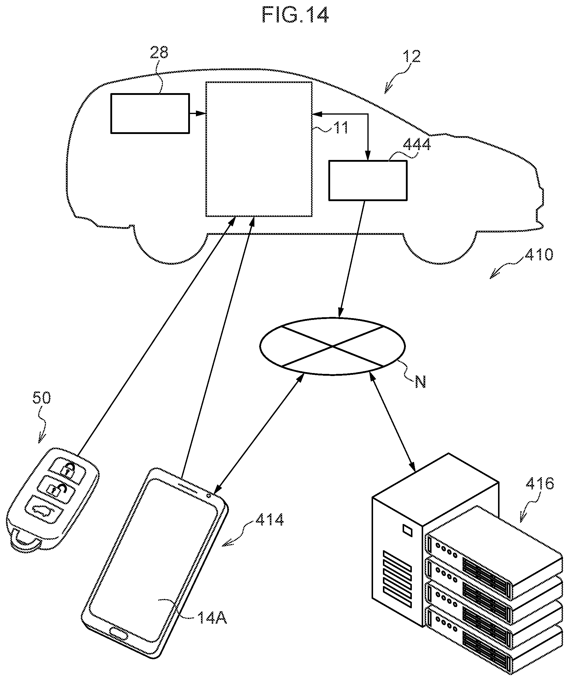 Patent US12576811 Figure 14 – Information processing device, information processing device-equipped vehicle, information processing method, and recording medium recorded with program