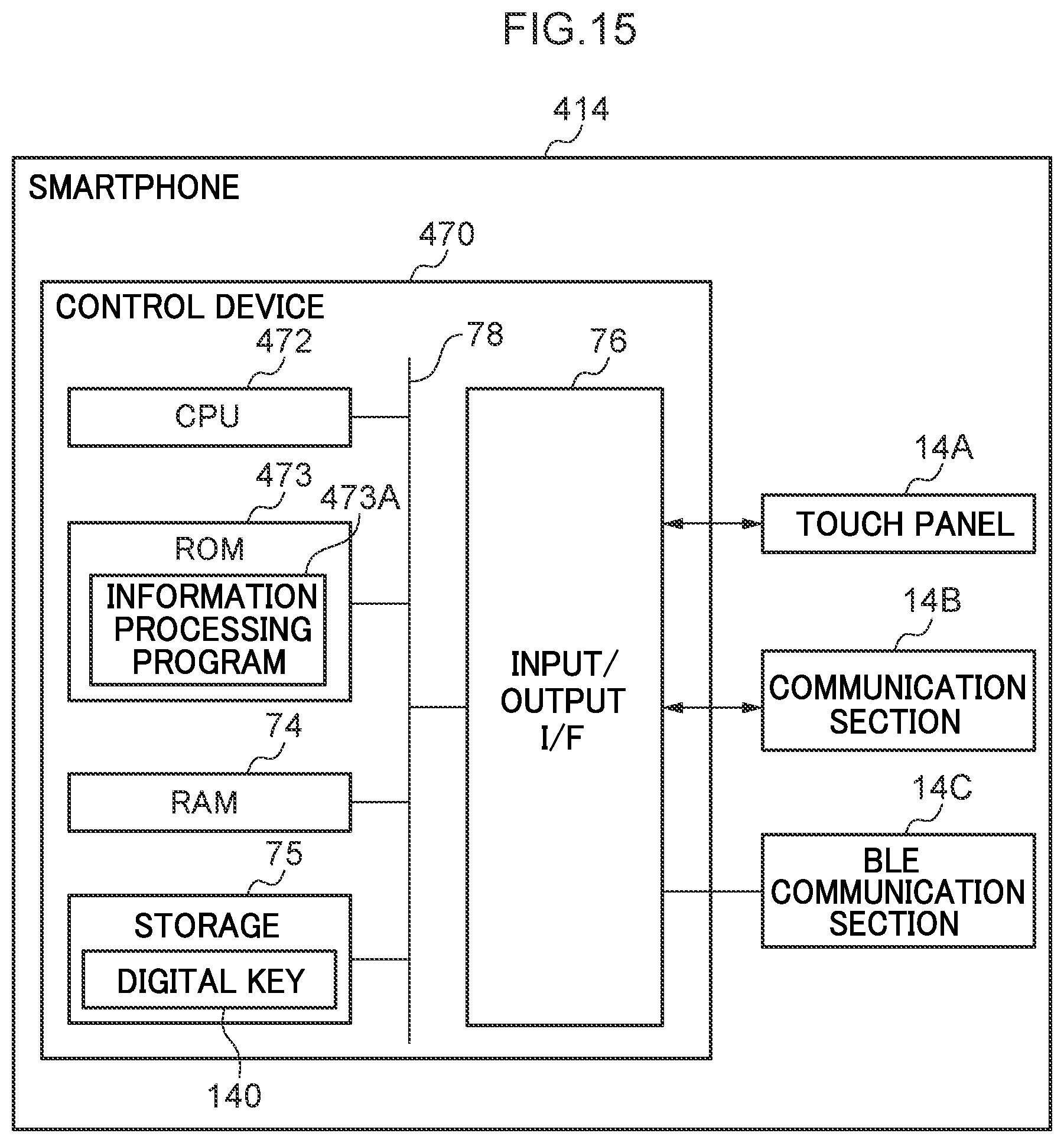 Patent US12576811 Figure 15 – Information processing device, information processing device-equipped vehicle, information processing method, and recording medium recorded with program