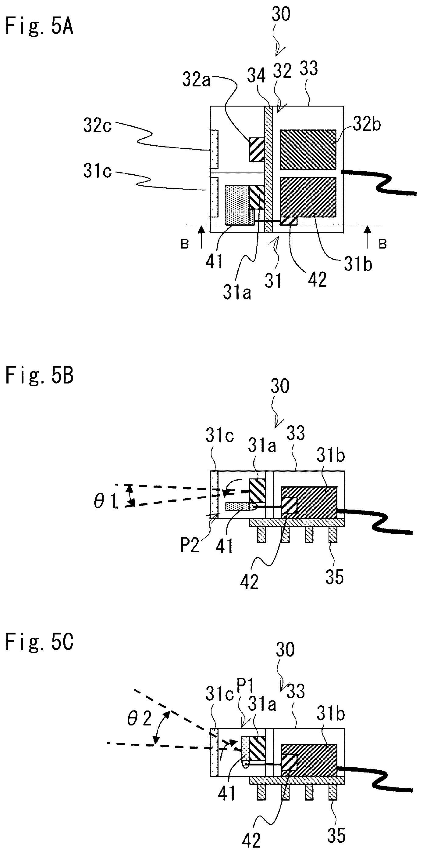 Patent US12576813 Figure 6 – Vehicle headlamp with optical deflection